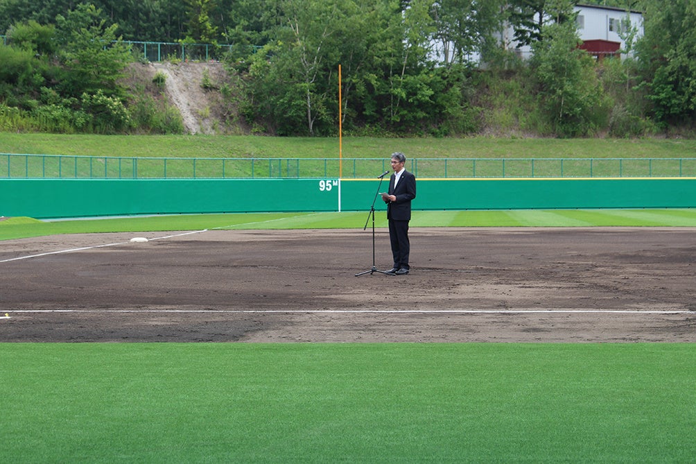 北海道ガス株式会社川村智郷社長による開会挨拶