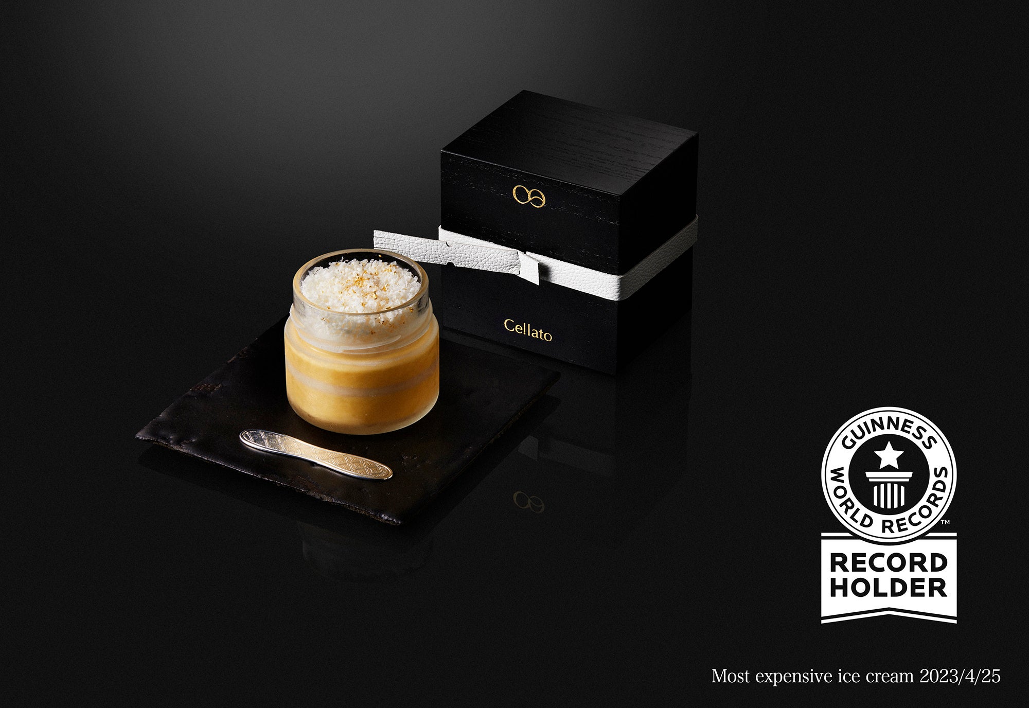 1つ88万円！ギネス世界記録™ 認定の「最も高額なアイスクリーム」誕生