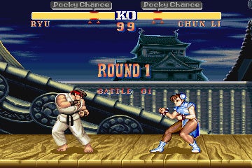 ポッキー」 × 対戦格闘ゲームの金字塔「ストリートファイターII
