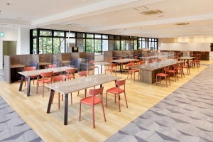 社員食堂の内装イメージ