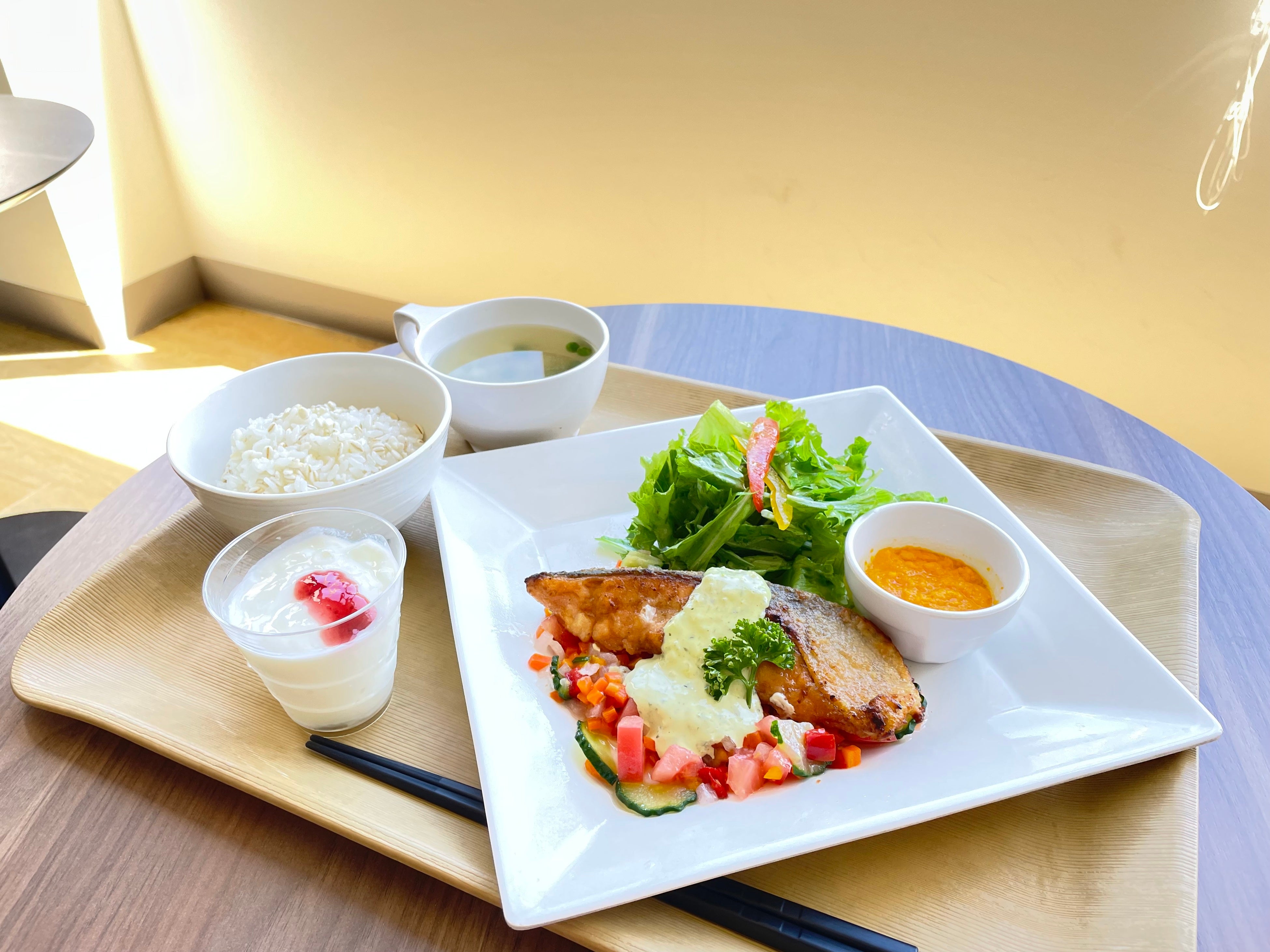 タンサ活レシピの一例：鮭のムニエル