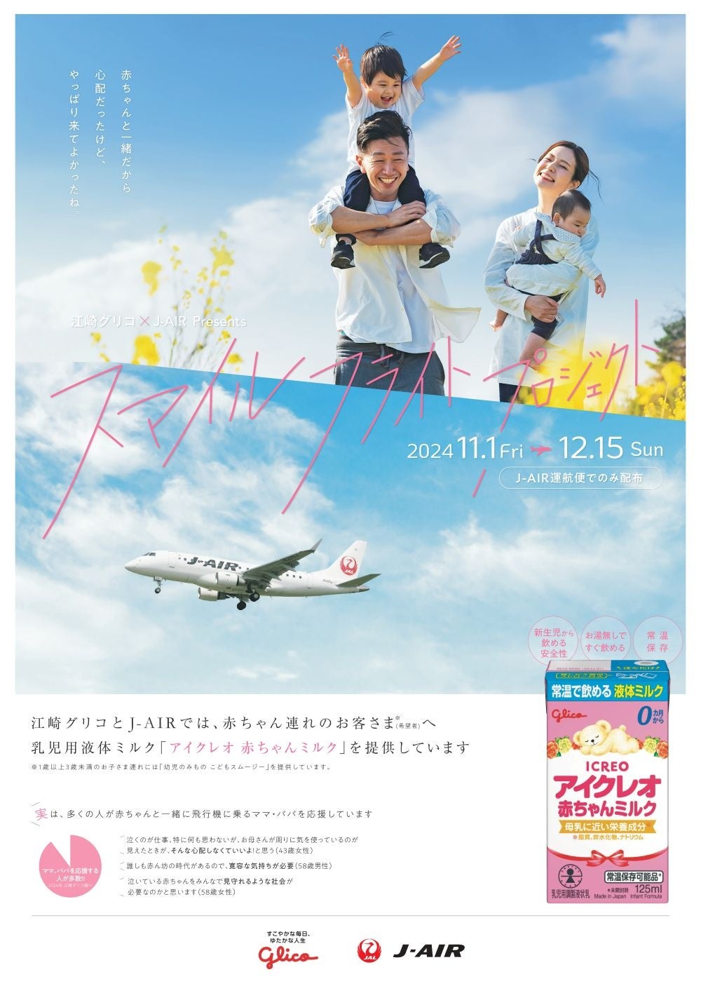 誰もが安心して自由に移動できる社会を目指して 江崎グリコとJ-AIR