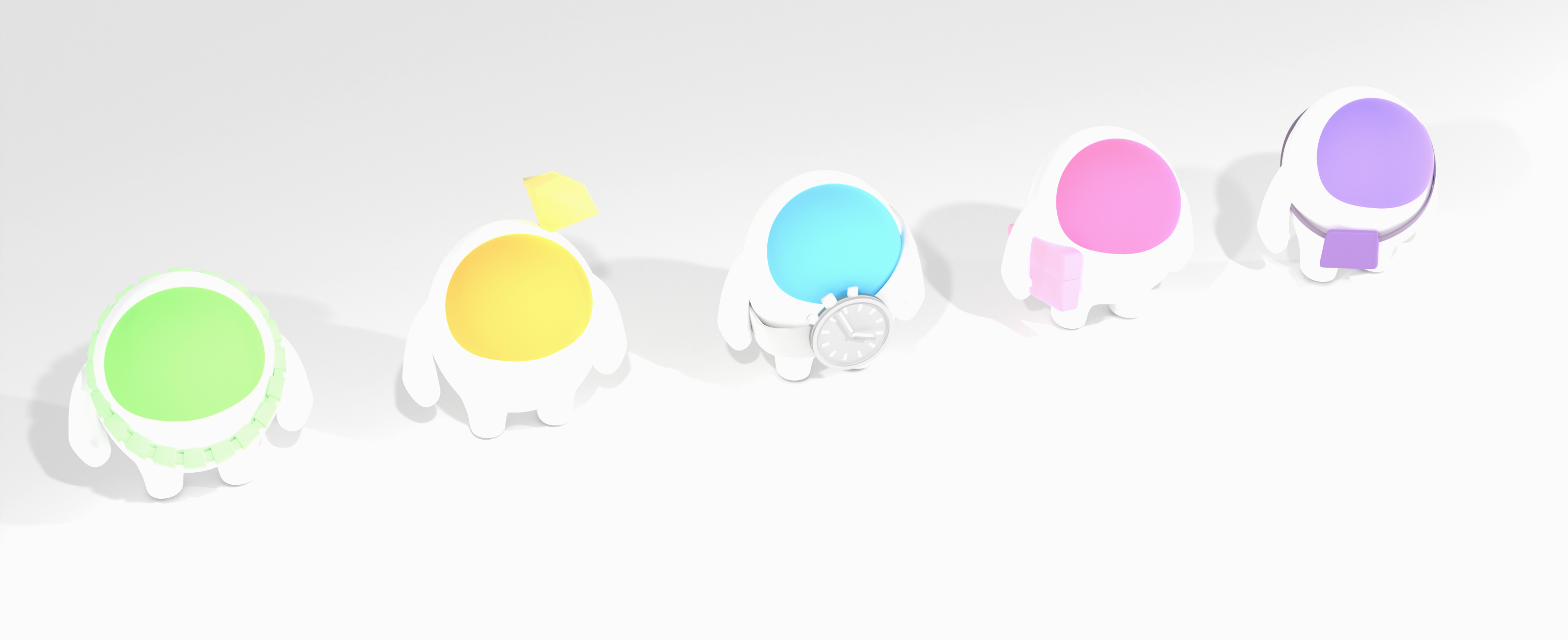 ウォッチニアン買取サイトで登場する5つのキャラクター