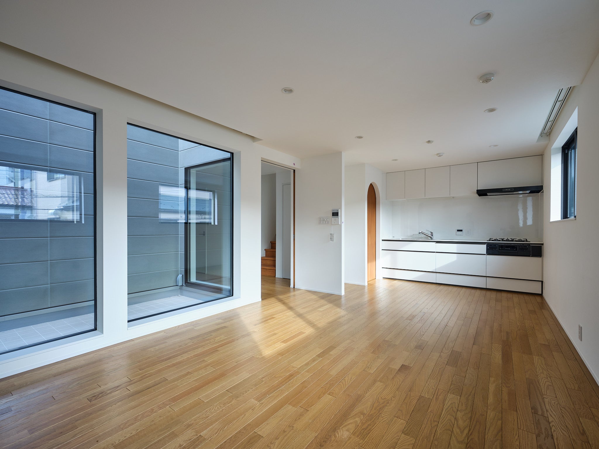 インナーバルコニー付きタイプの住居