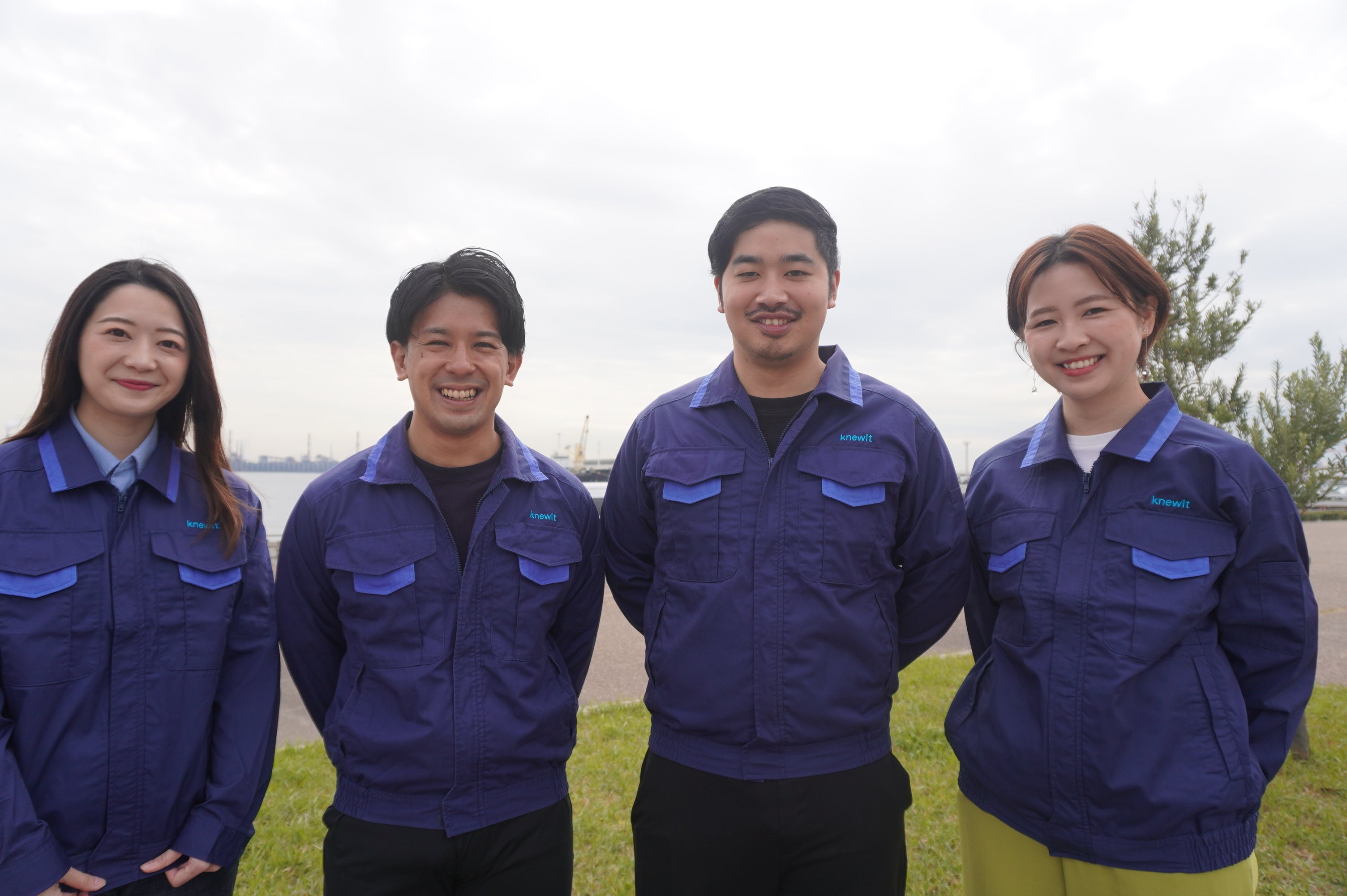 左から mint 田島氏、 knewit 小川代表取締役、 坂庭取締役、 MTG Ventures 山本氏