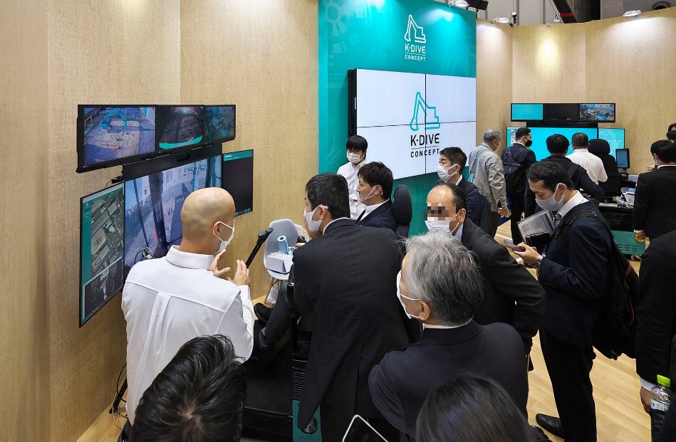 第2回 建設DX展への出展ならびに「K-DIVE®サービス提供開始」発表のご案内 | コベルコ建機株式会社のプレスリリース