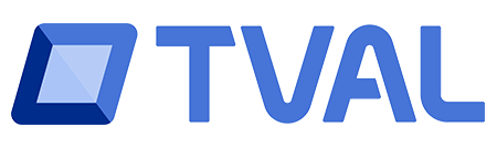 TVAL（ティーバル）のサービスロゴ
