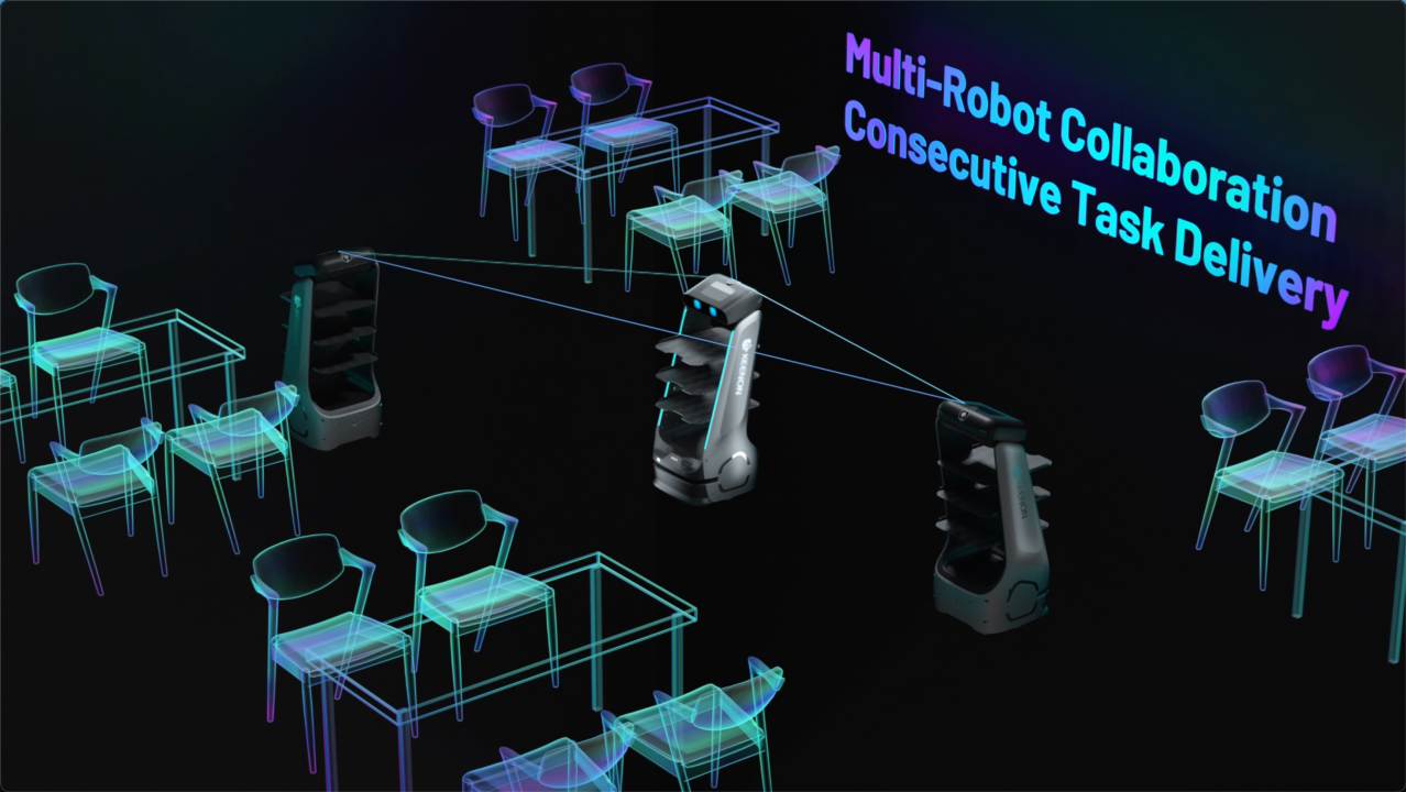 KEENON Robotics、配膳・配送ロボット「DINERBOT T5 Pro」を一週間無料