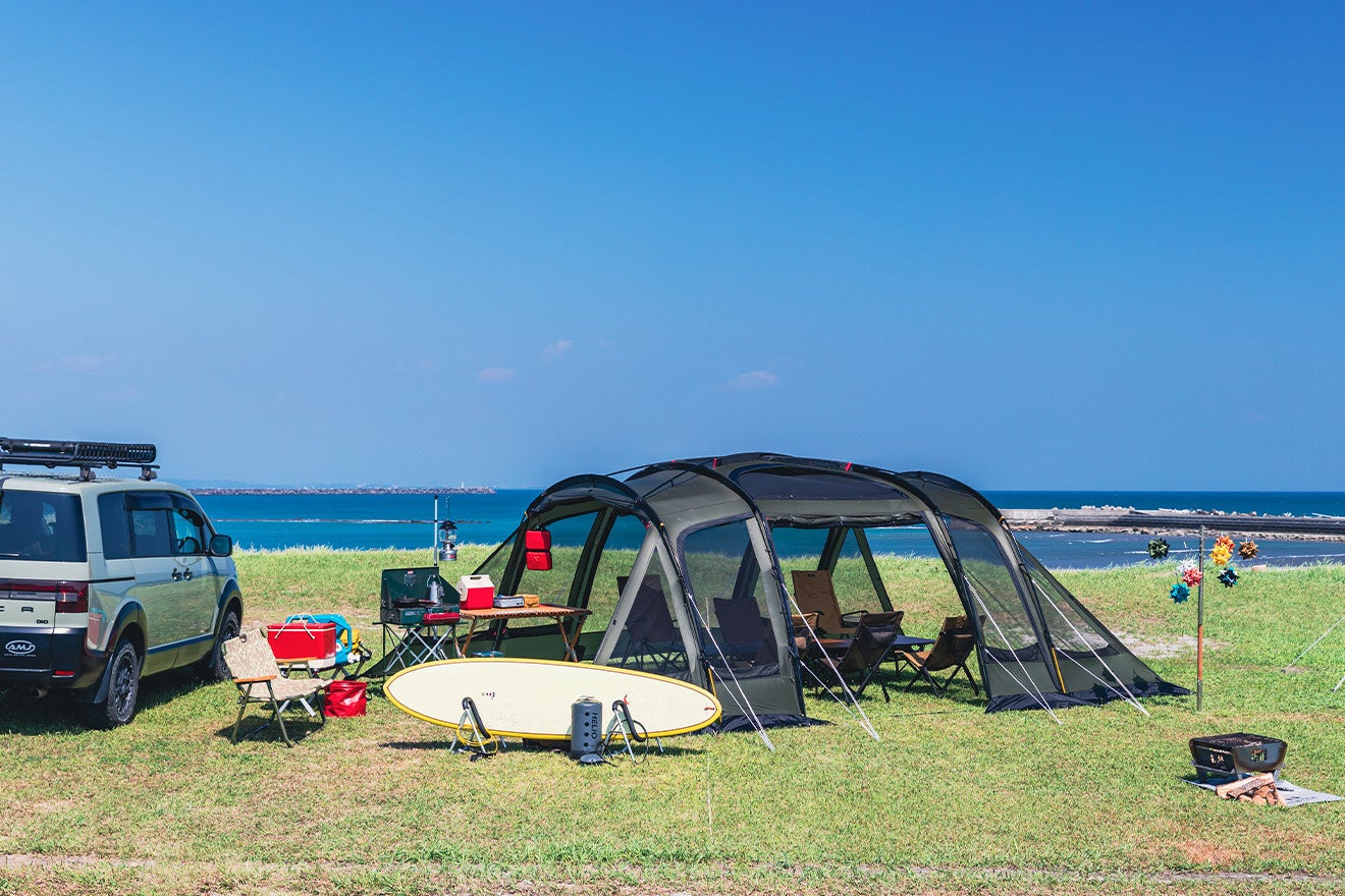 「ogawa」注目の大型幕Solest(ソレスト)