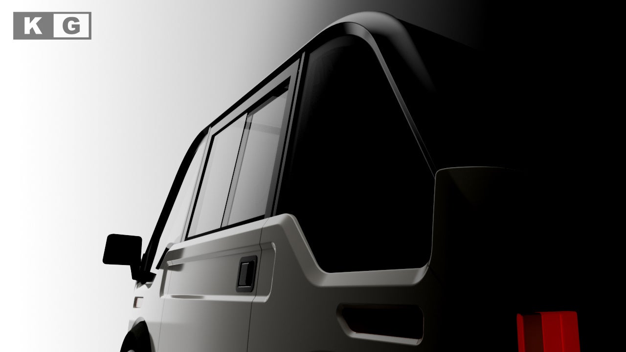 KGモーターズ発表ティザー写真