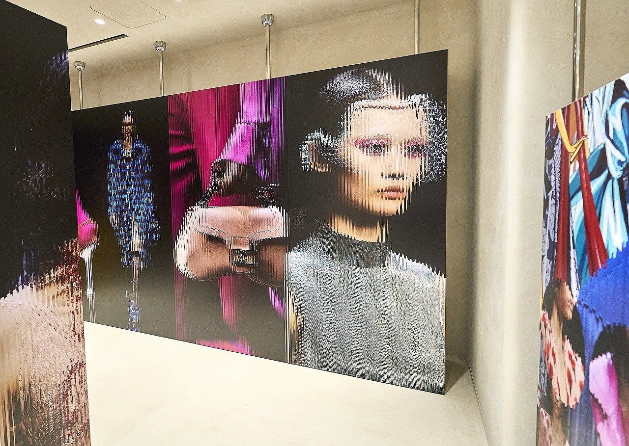 LANVIN GINZA STORE B1F ／ REMIX the TIMES EXHIBITION