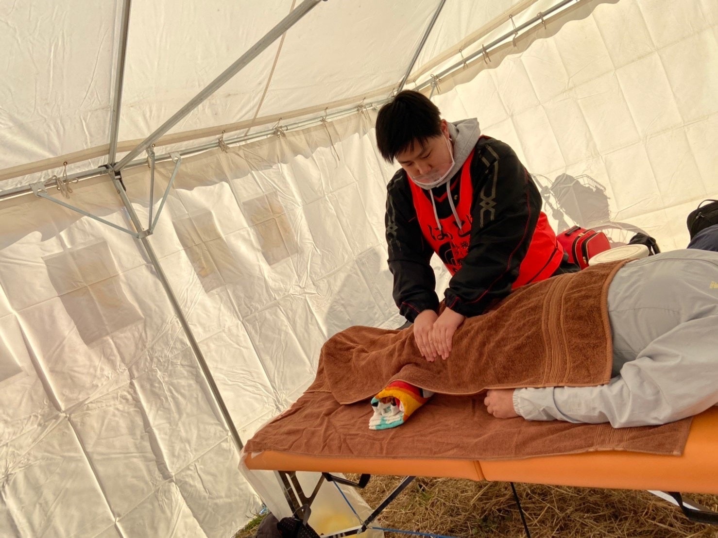 大会参加前のコンディション調整