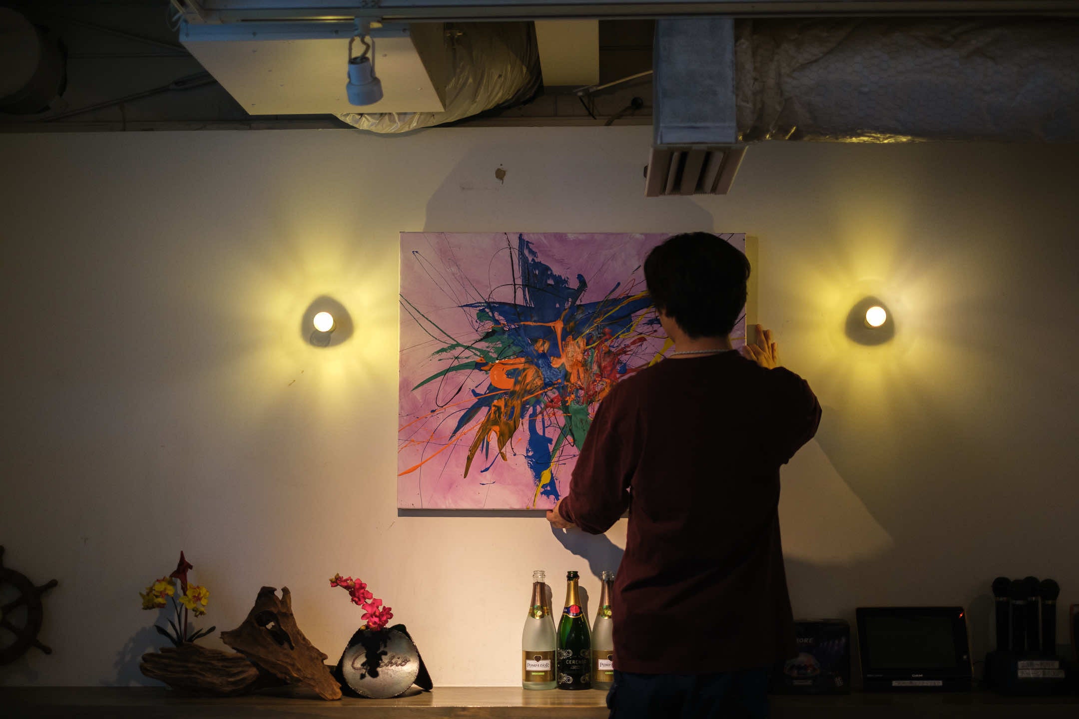 aQ-studioによる納品風景