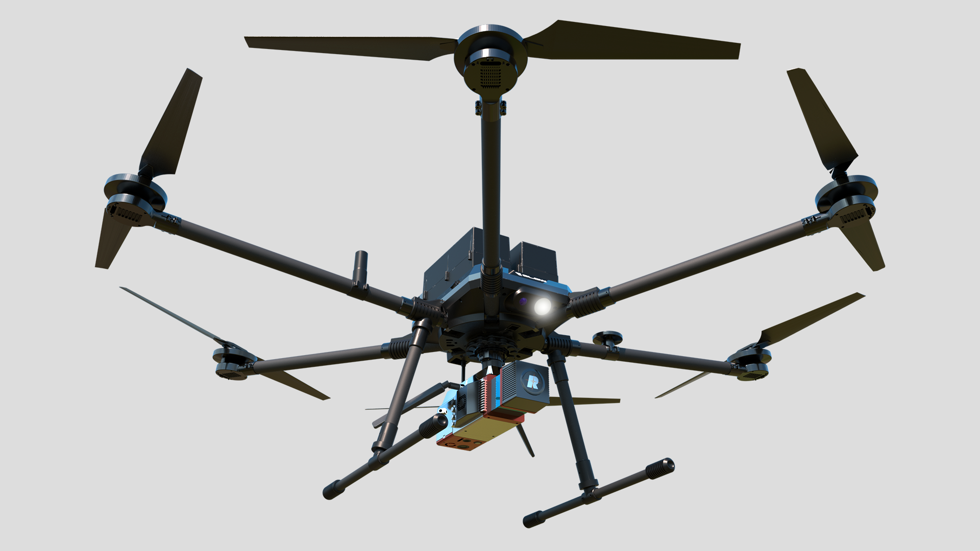 一切の無駄をそぎ落とした産業用ドローンのプラットフォーム GLOW.L