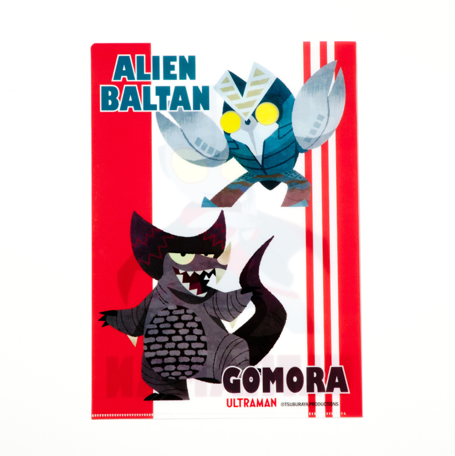 クリアファイル裏