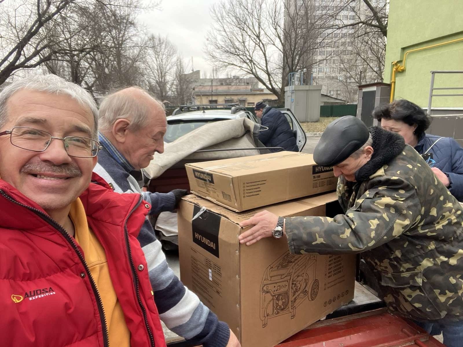 ２０２３年に贈った発電機