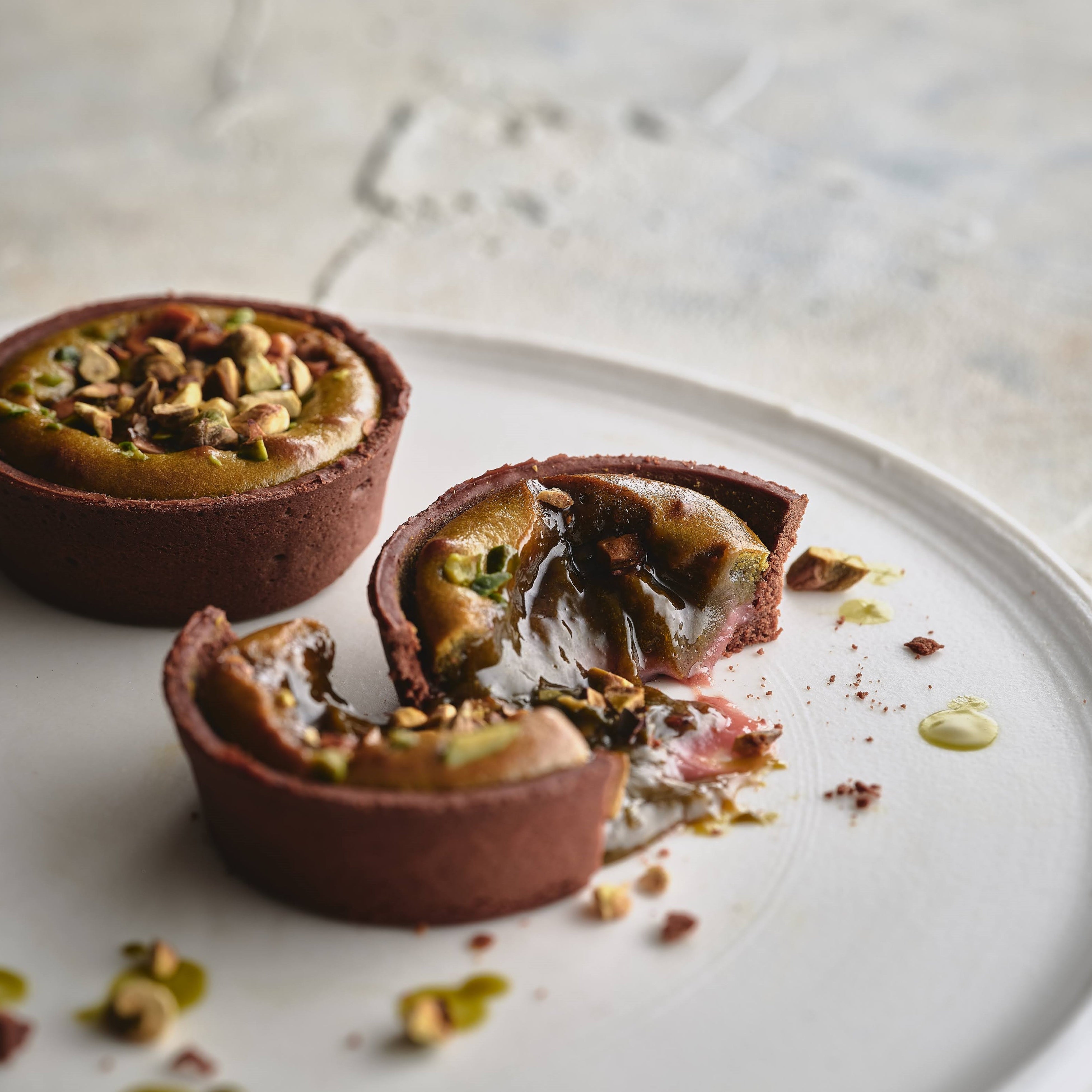 タルトフォンダンピスタチオベリー