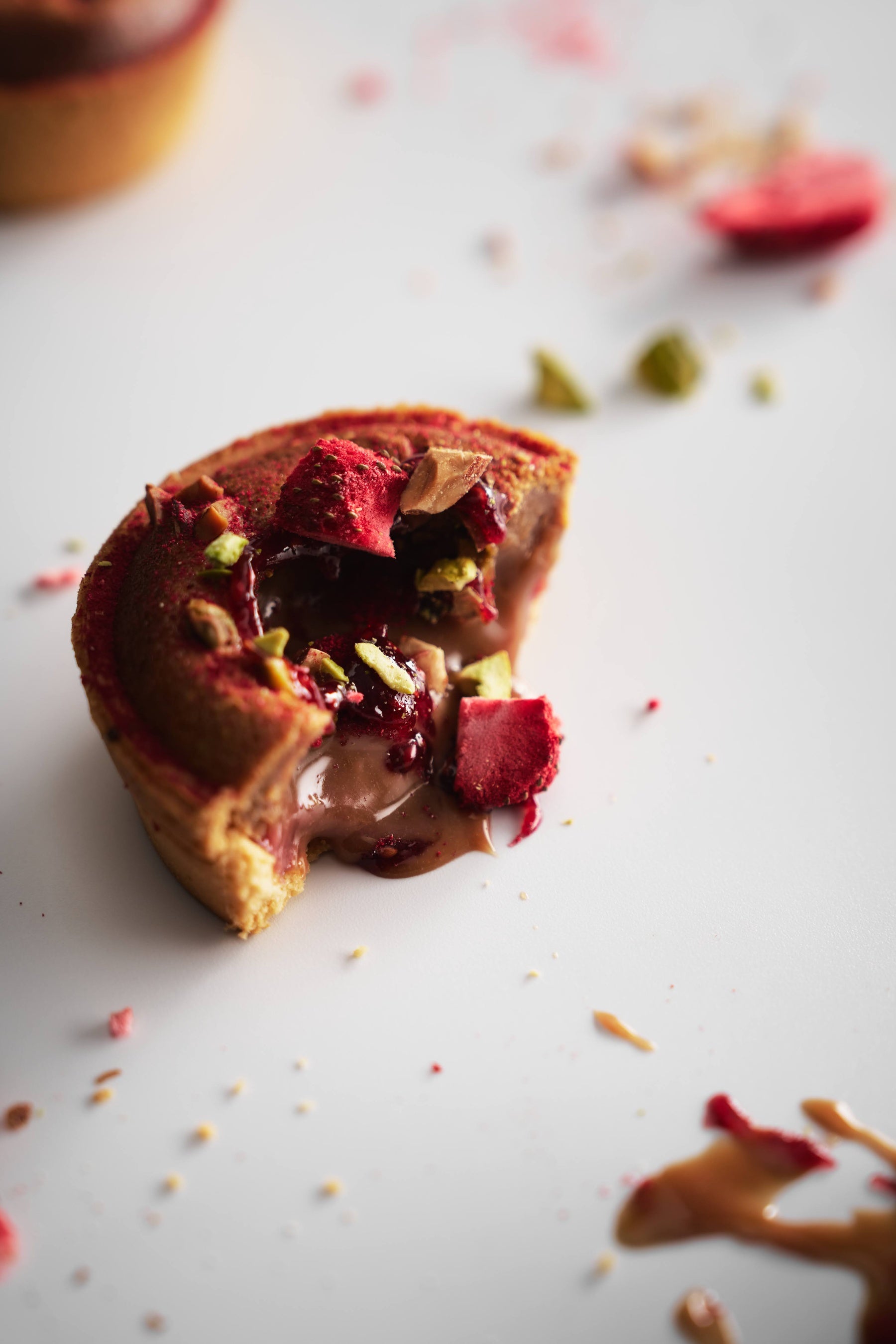 タルトフォンダンピスタチオベリー