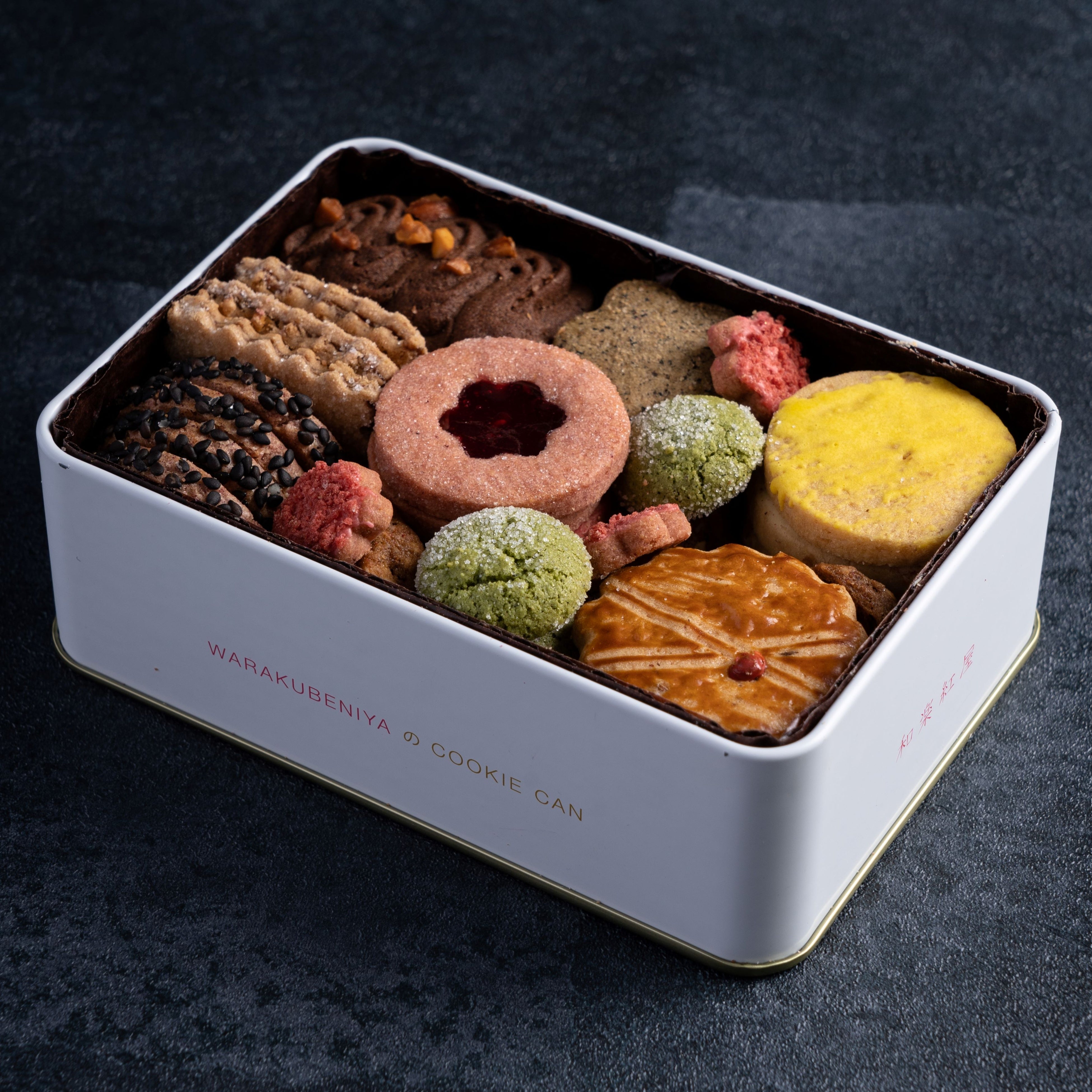 和楽紅屋のクッキー缶