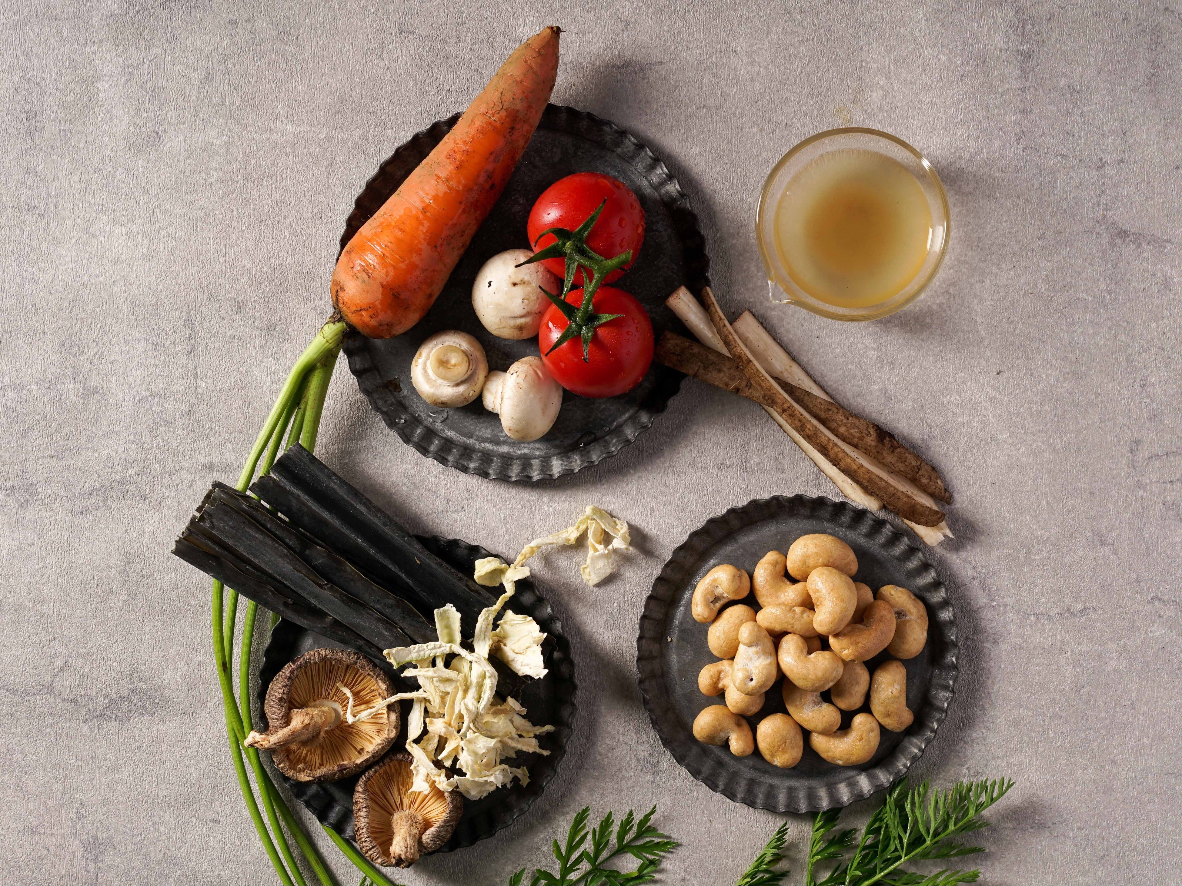 カシューナッツ×Plantbase出汁