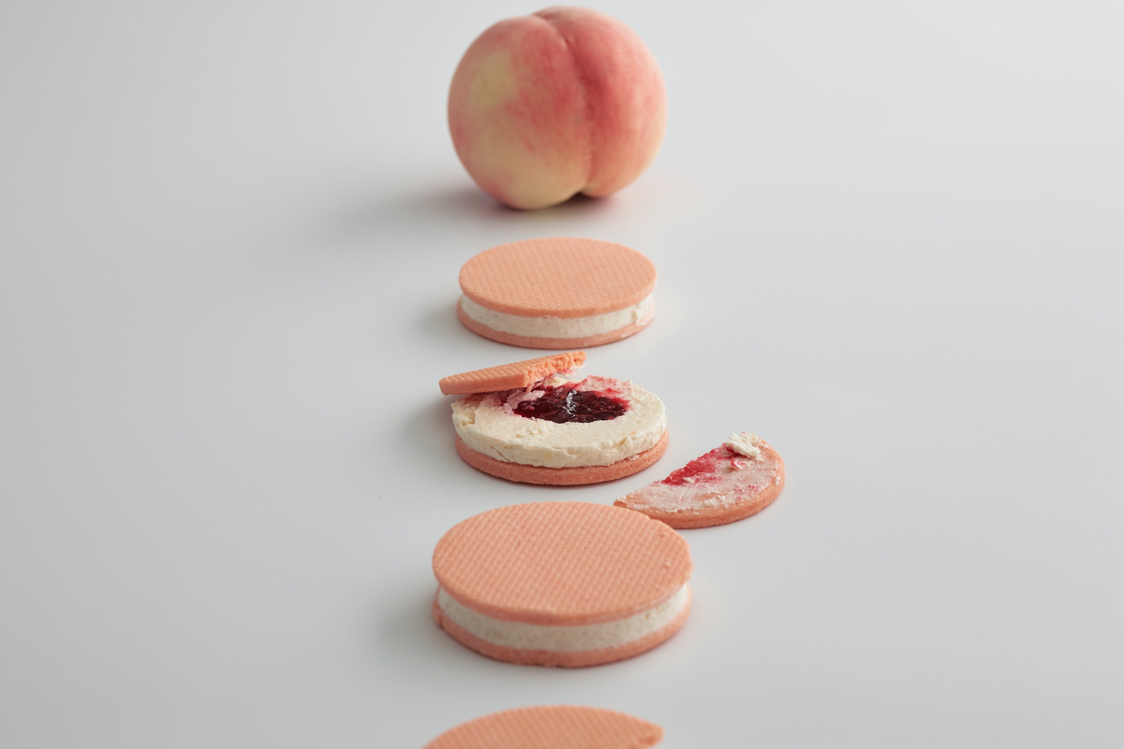 もものバターサンド