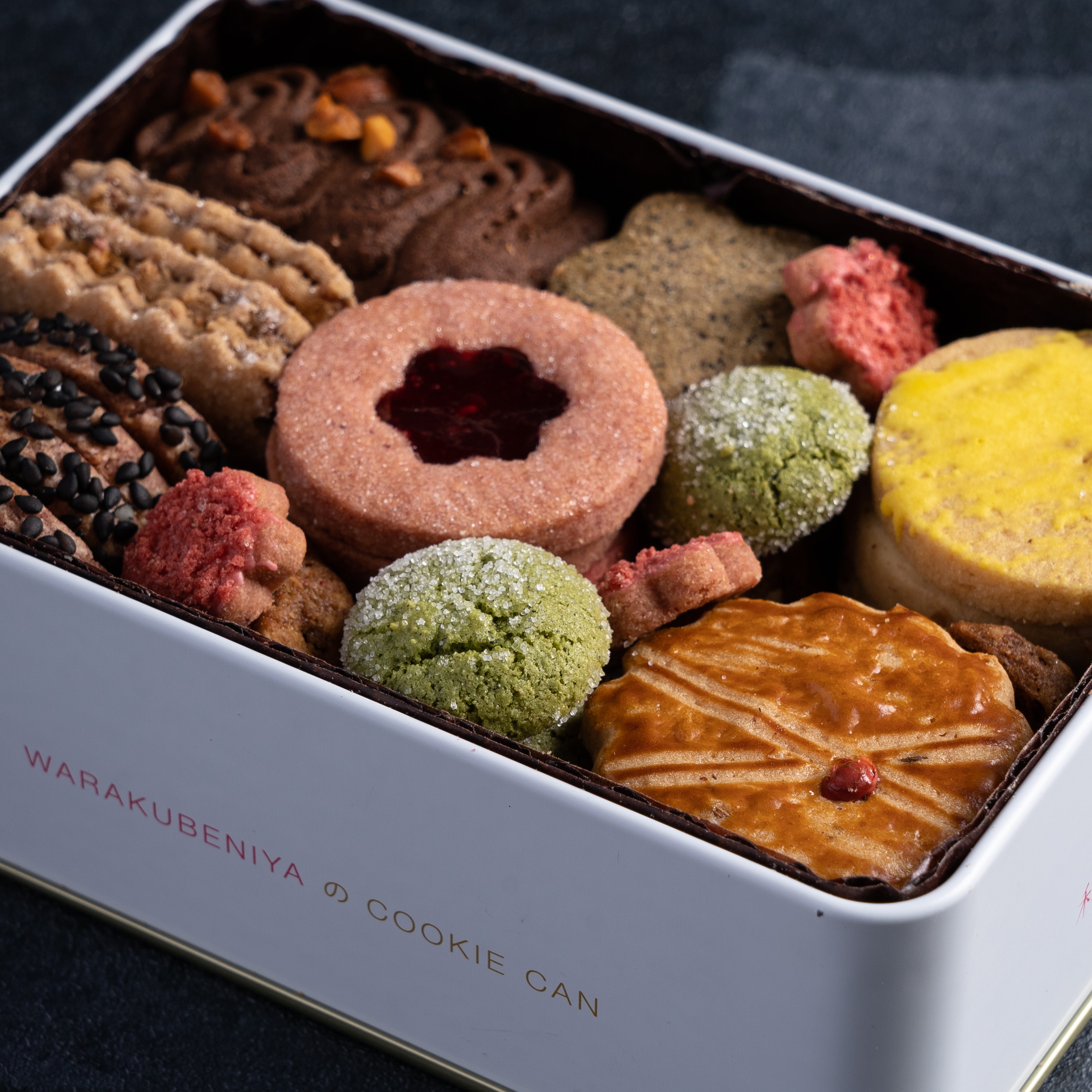 和楽紅屋のクッキー缶