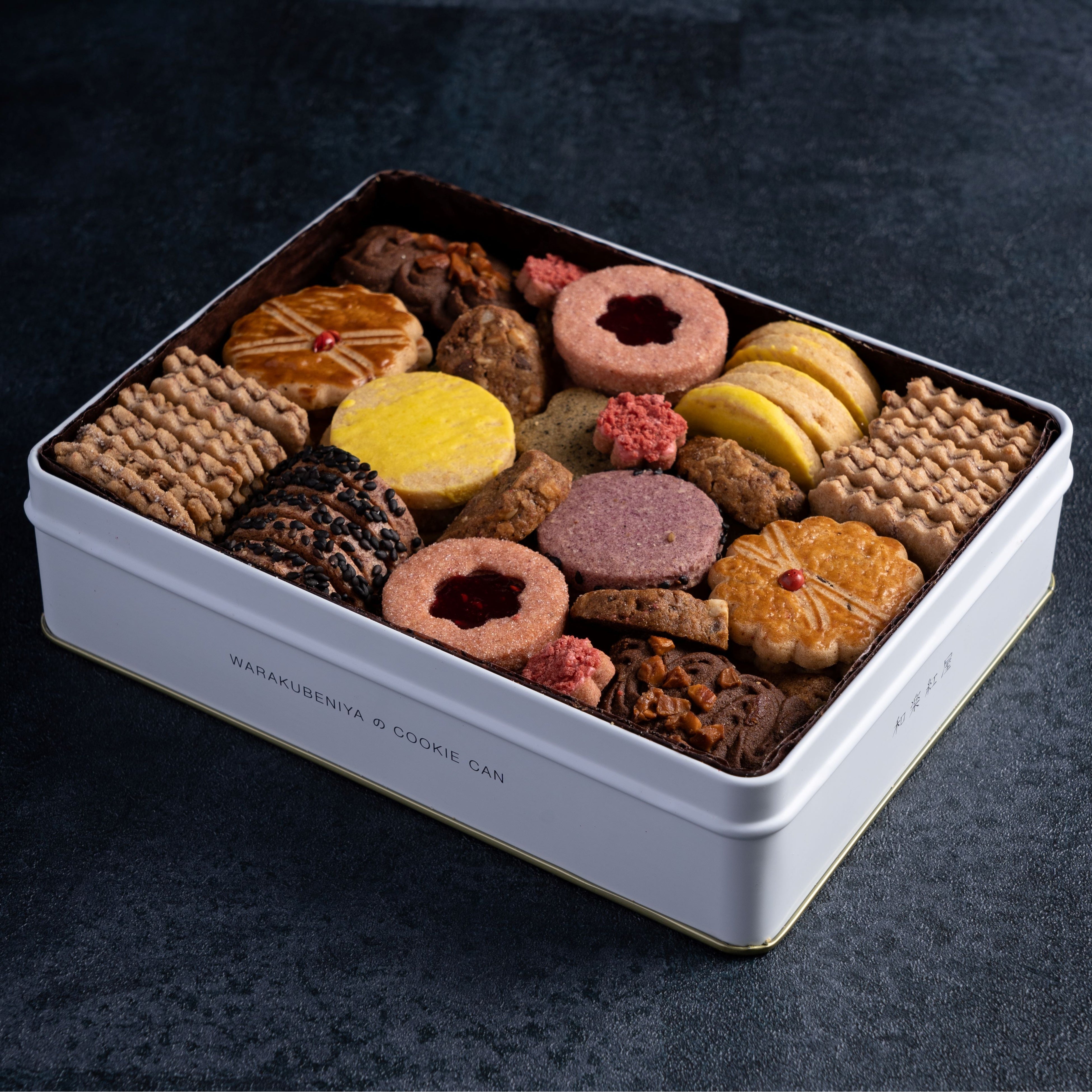 和楽紅屋のクッキー缶