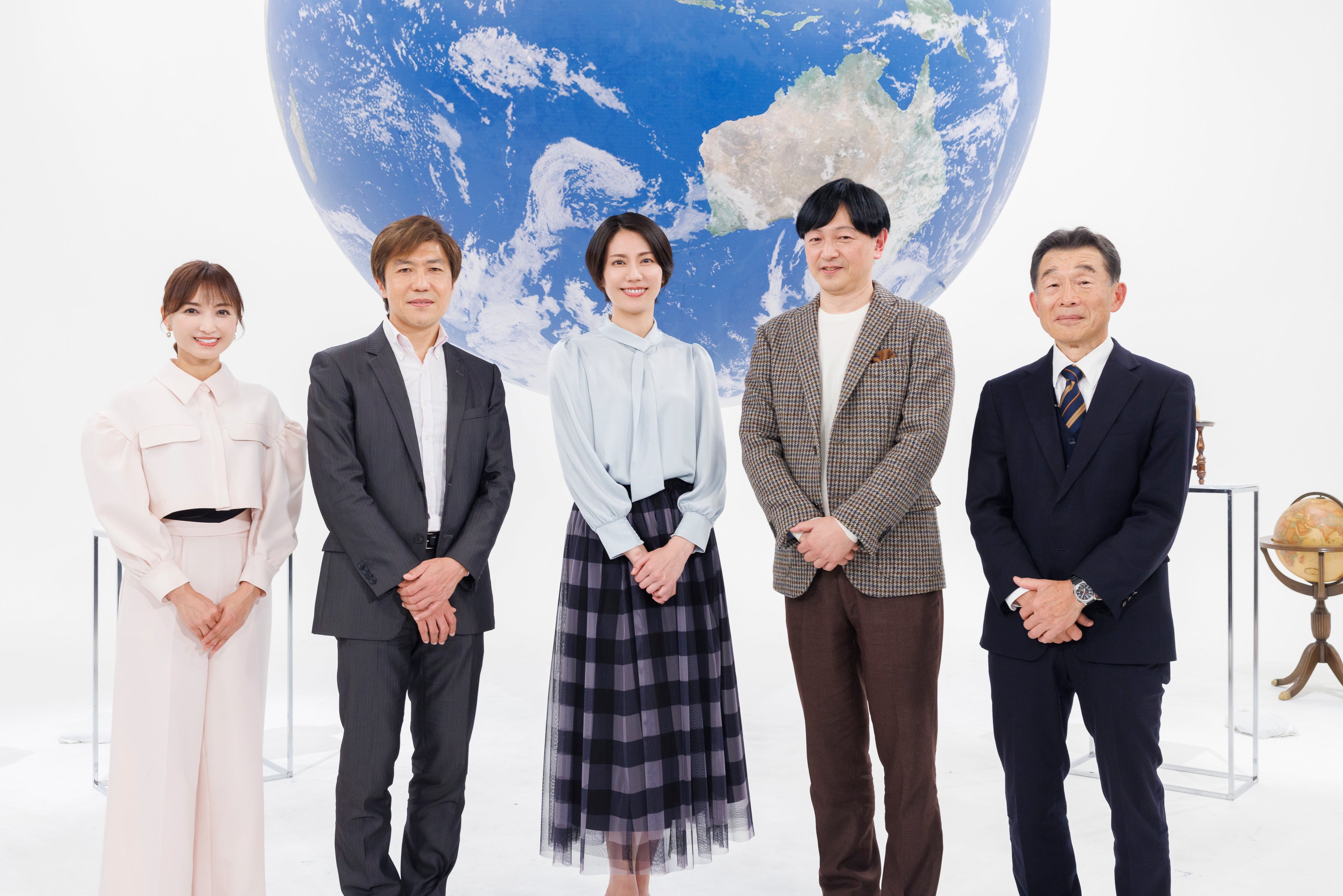 ナビゲーター　松下奈緒 出演　依田　司（気象予報士）江守正多（気候科学者） ゲスト　竹谷公男（ＪＩＣＡ防災分野特別顧問） 進行　望月理恵