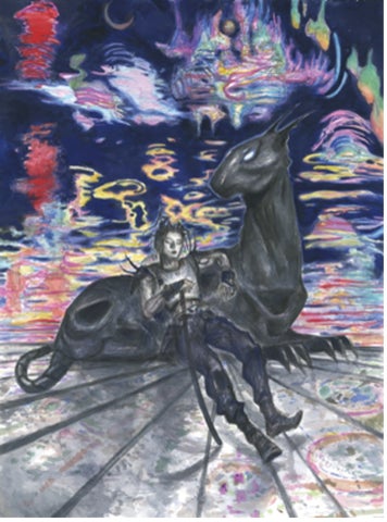 天野喜孝さんの作品です 天野喜孝オリジナル作品「ZAN」劇場版アニメーション映画の製作