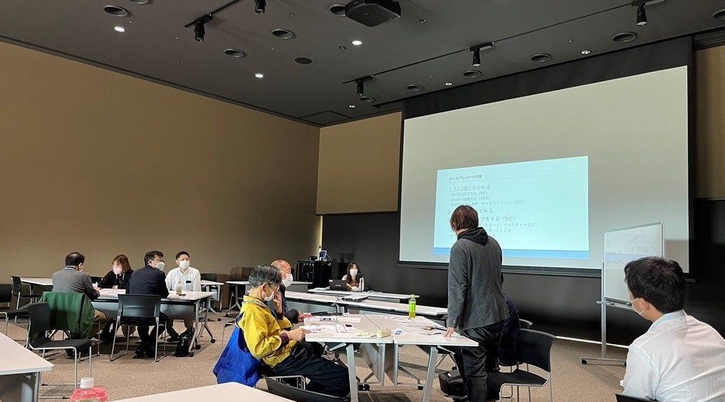 令和4年11月に実施した実践編姫路会場でのロールプレイングの様子