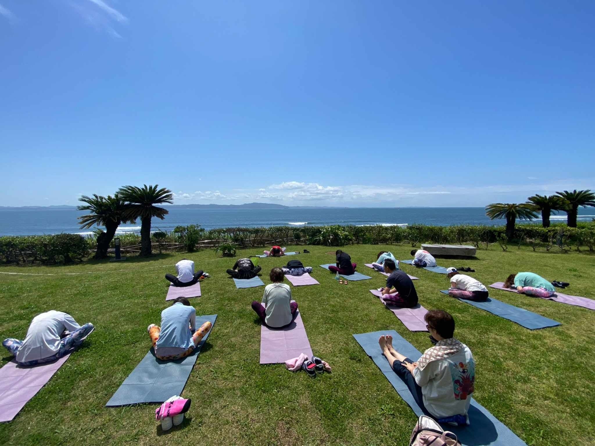 ▲過去に同会場で行われたヨガイベントの様子