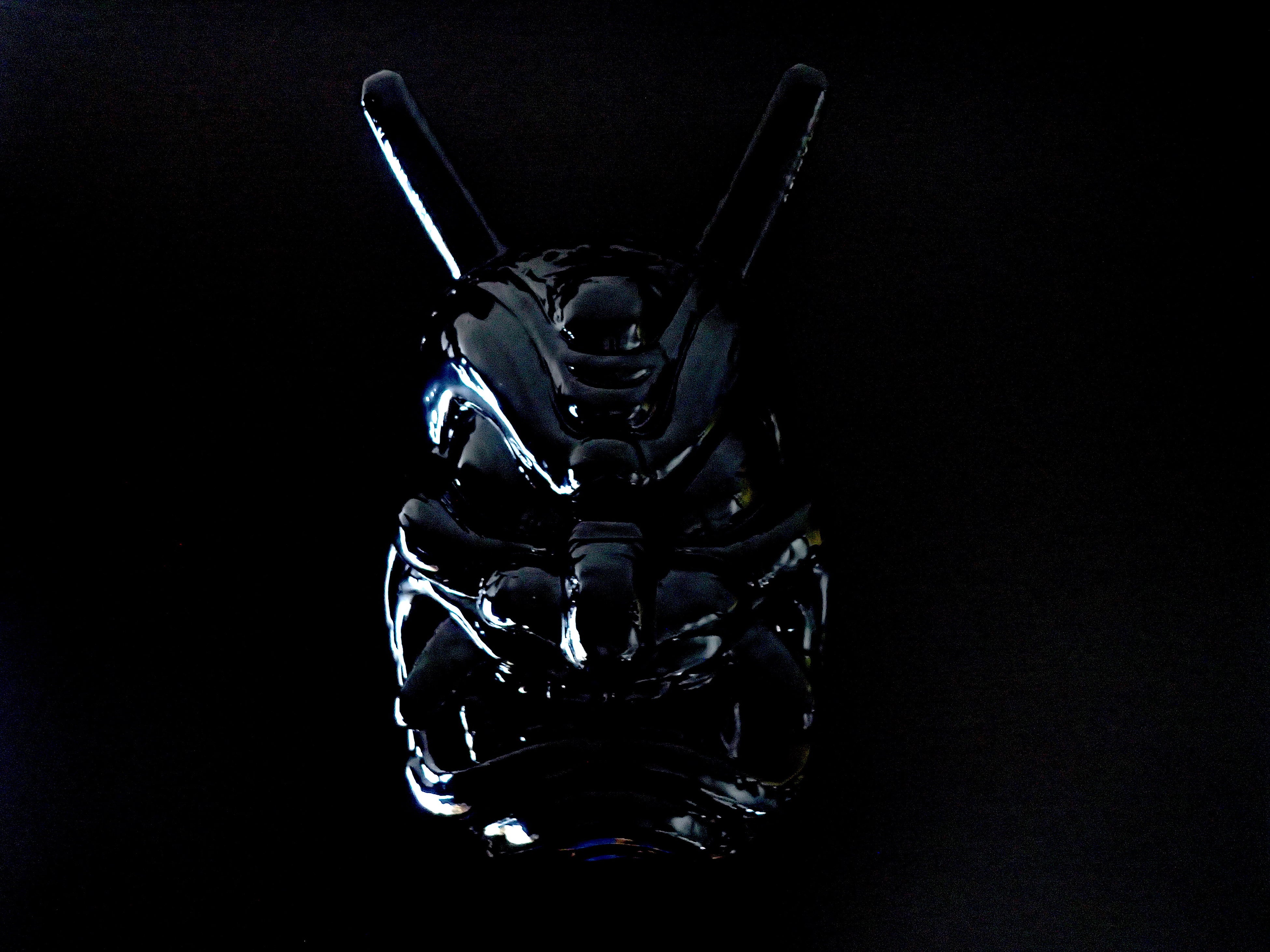 ナマハゲ（制作途中）