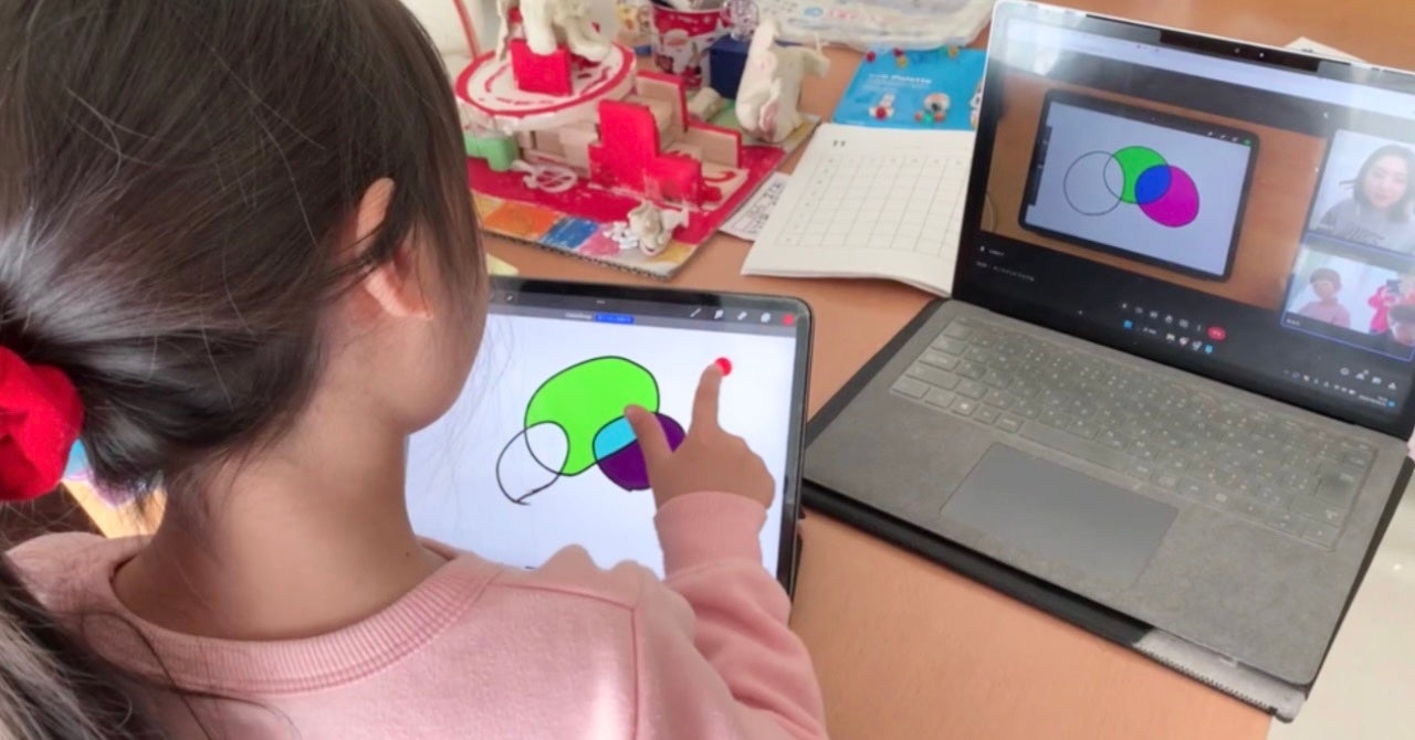 オンラインコースの様子