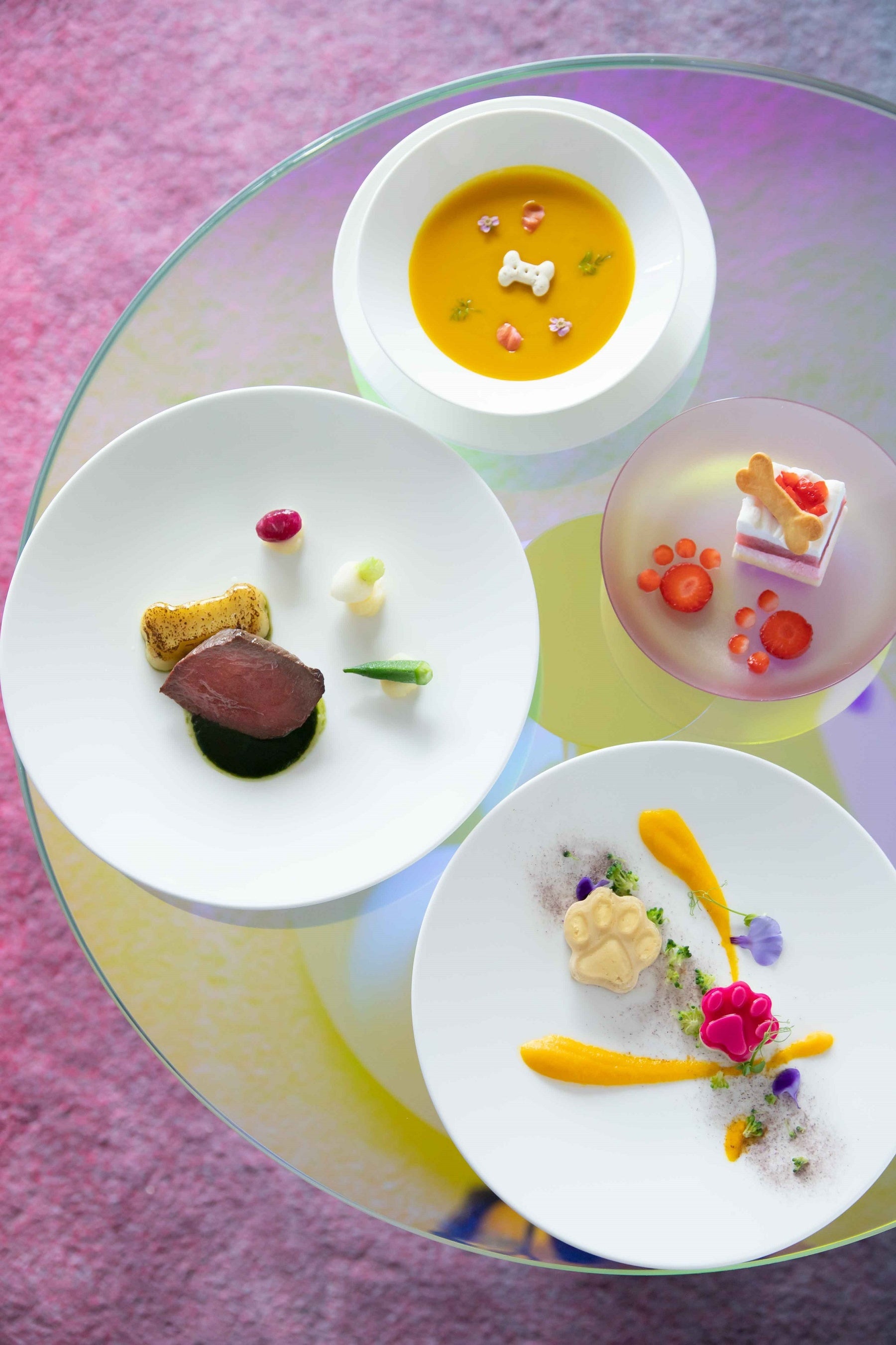 コース料理の一例