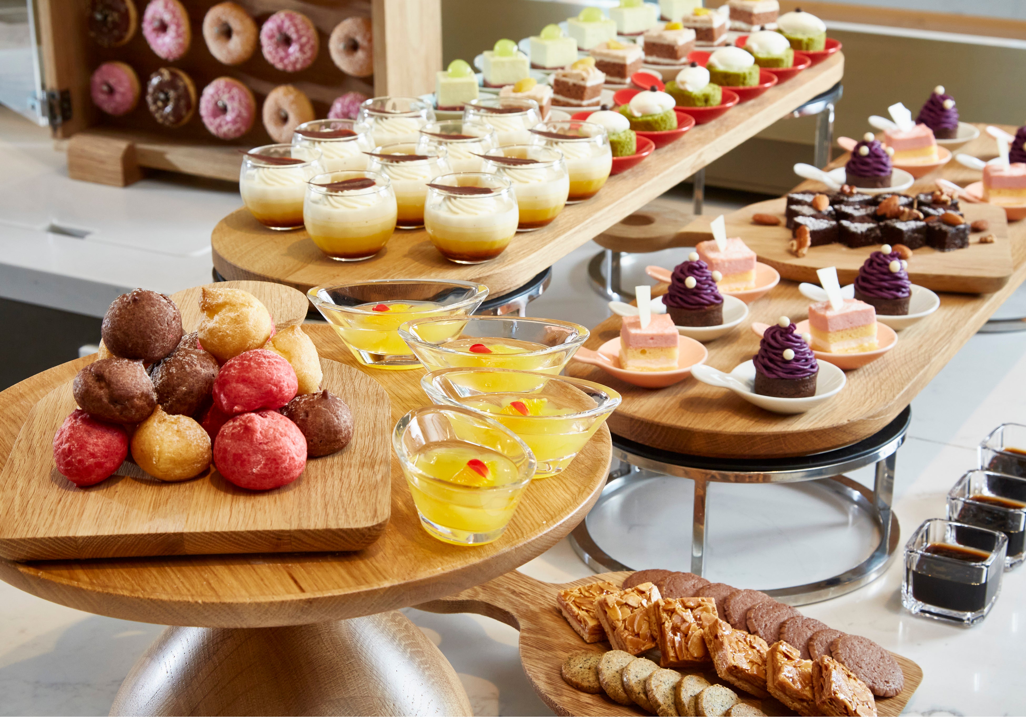 バラエティ豊かなデザート