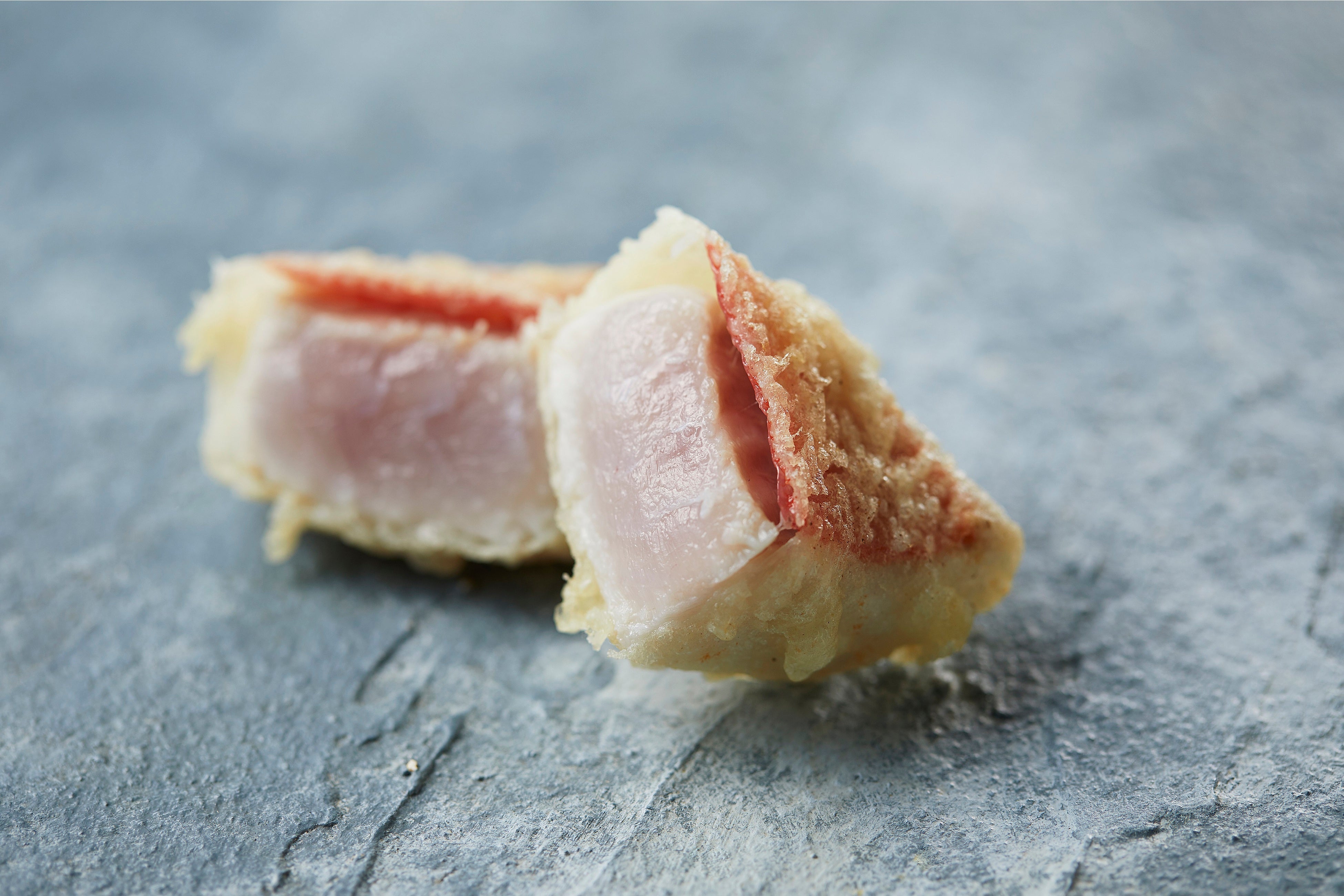 「駿河湾の金目鯛の天麩羅」