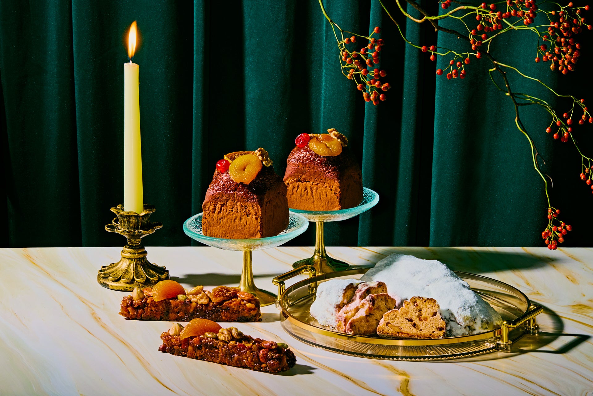 パンデピスショコラ、ベラベッカ、シュトーレン