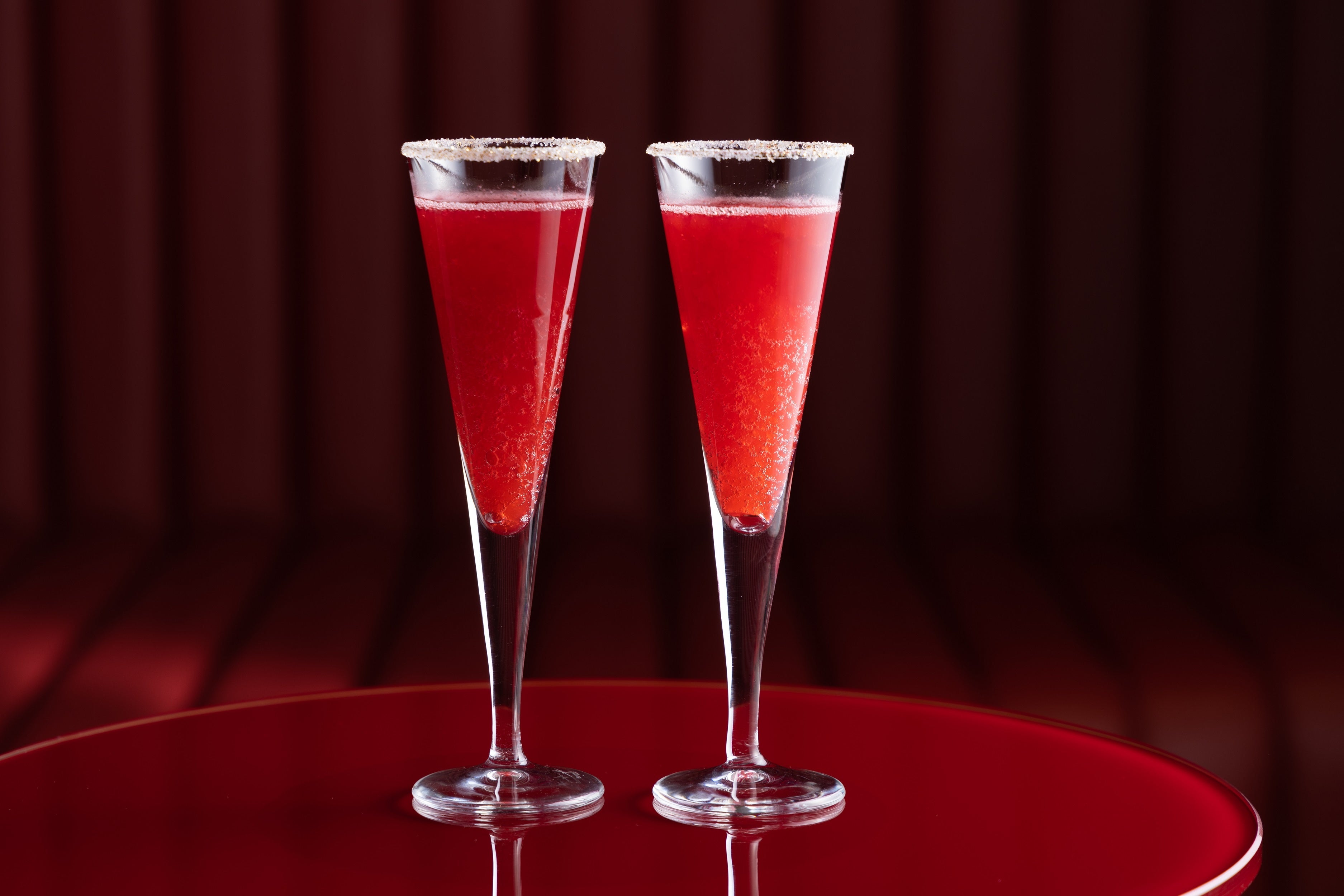 バラと林檎のホームメイドゼリーモクテル「魔法の杖」