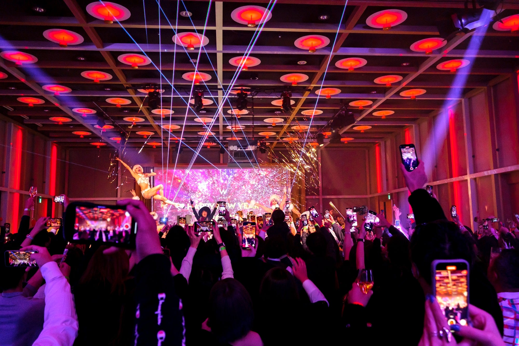 昨年のカウントダウンパーティーの様子