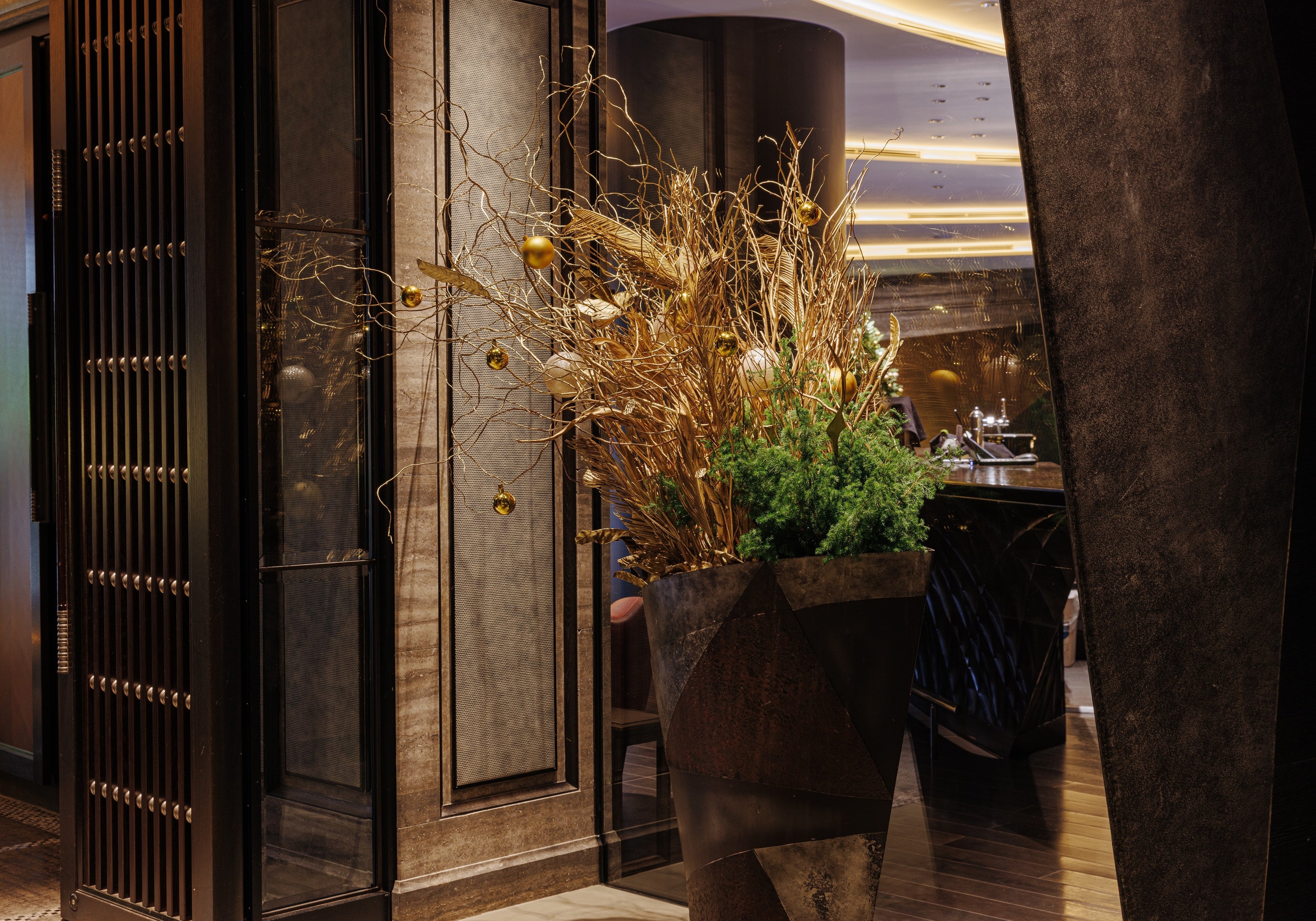 「ラ・ロカンダ」入口の装飾