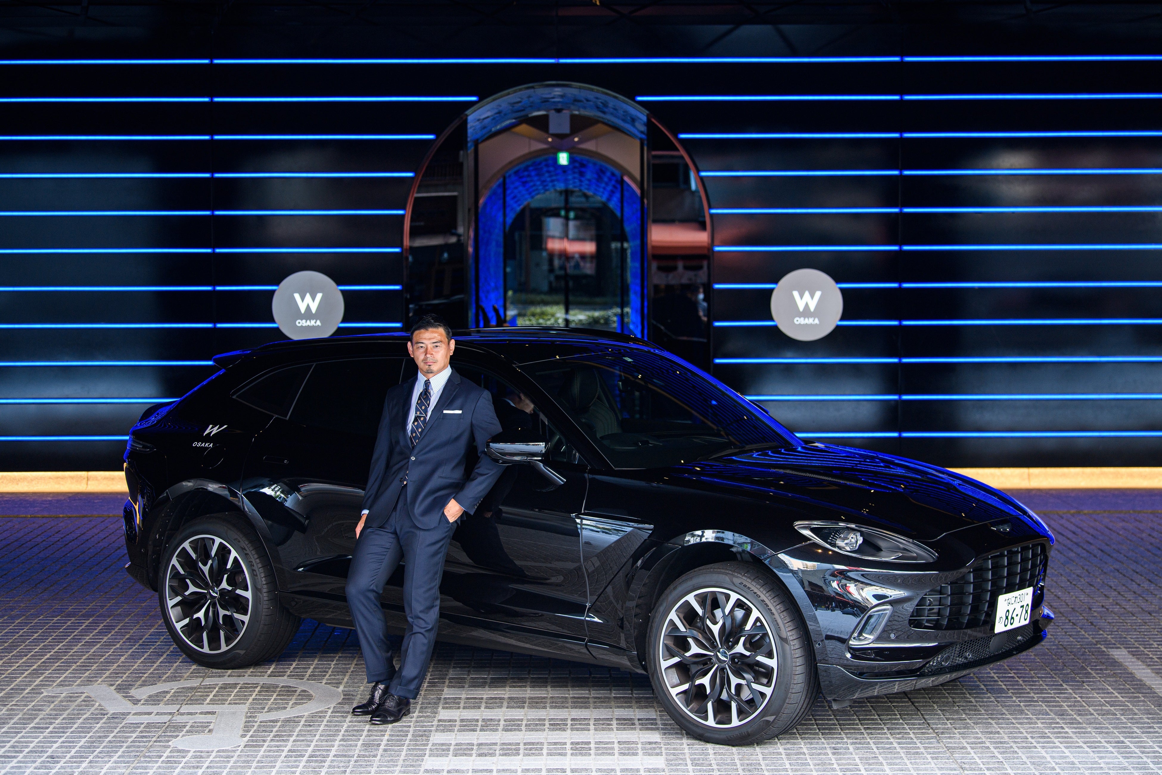 W大阪のアンバサダーに就任した五郎丸歩氏