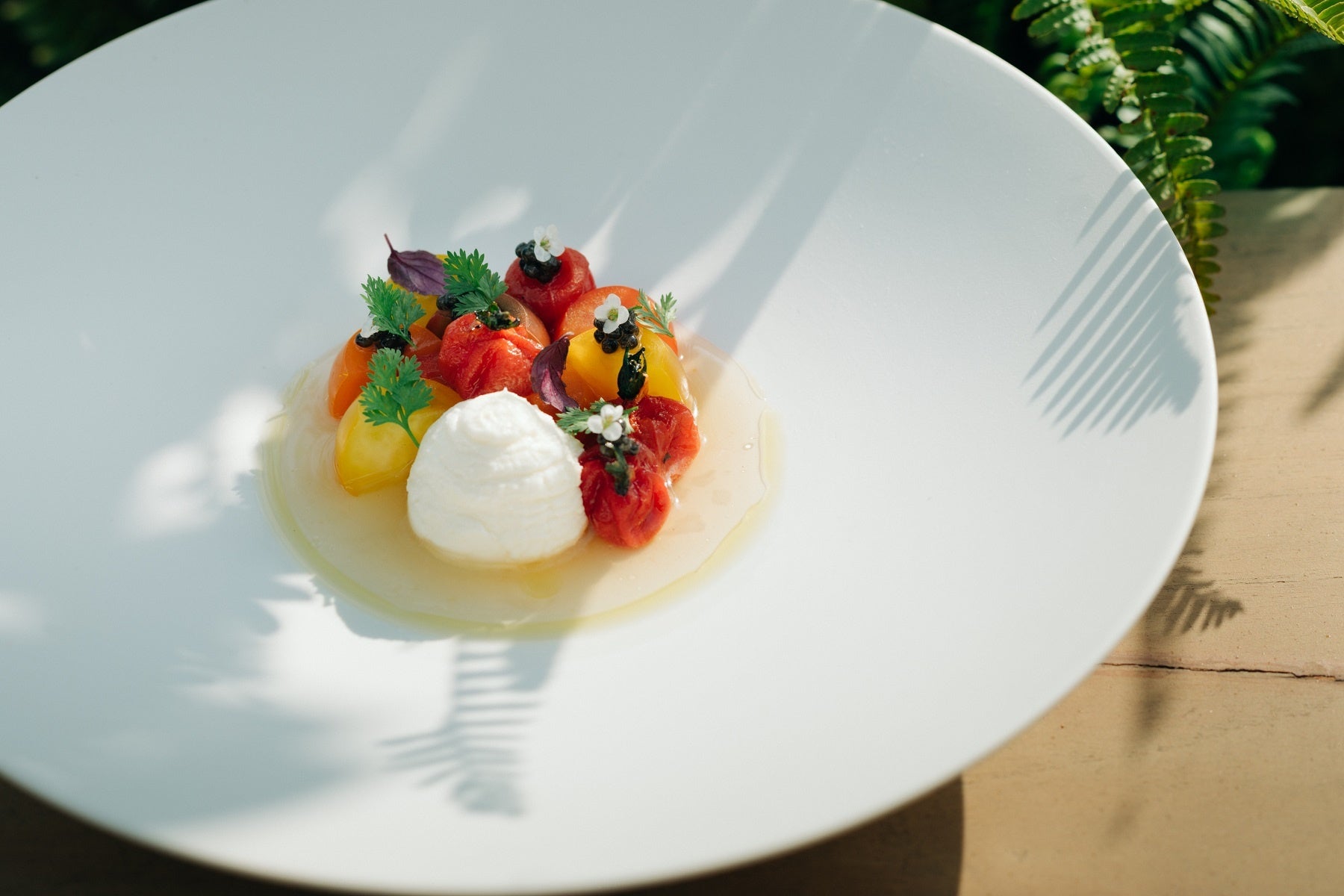 「トマト、ミルクカード、カモミールオイル」￥2,000