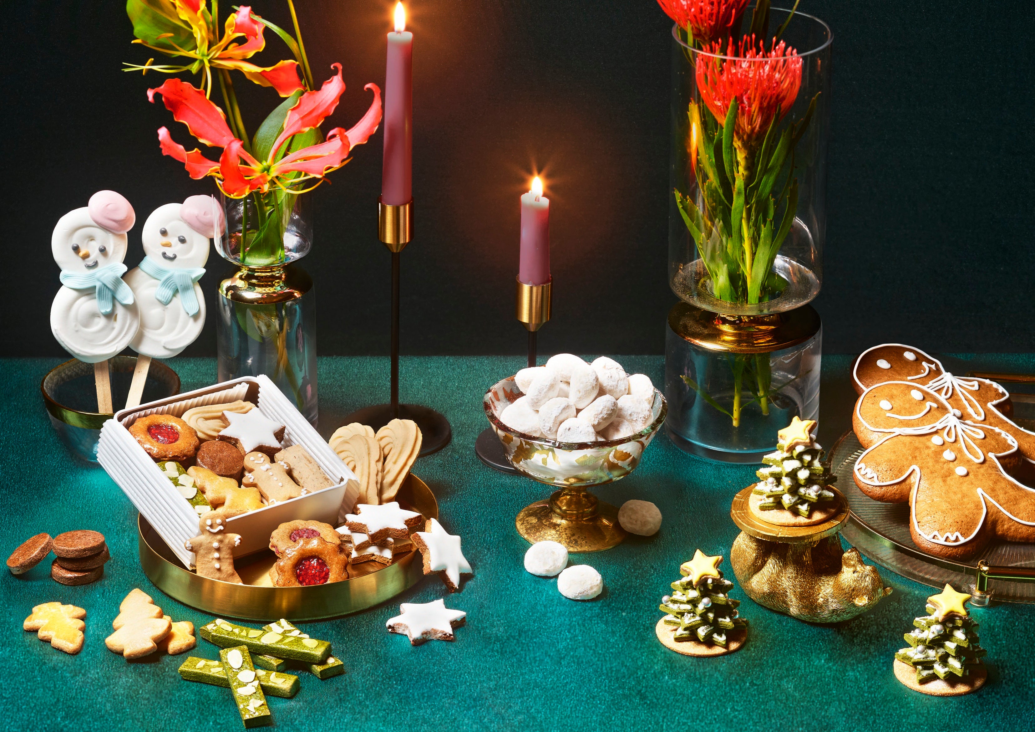 ツリークッキーやレープクーヘンなどの焼き菓子