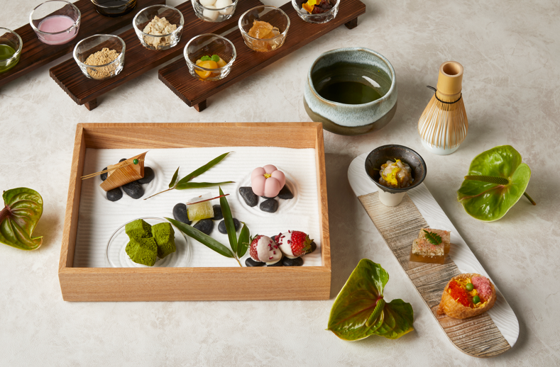 「喫水線」和風アフタヌーンティー