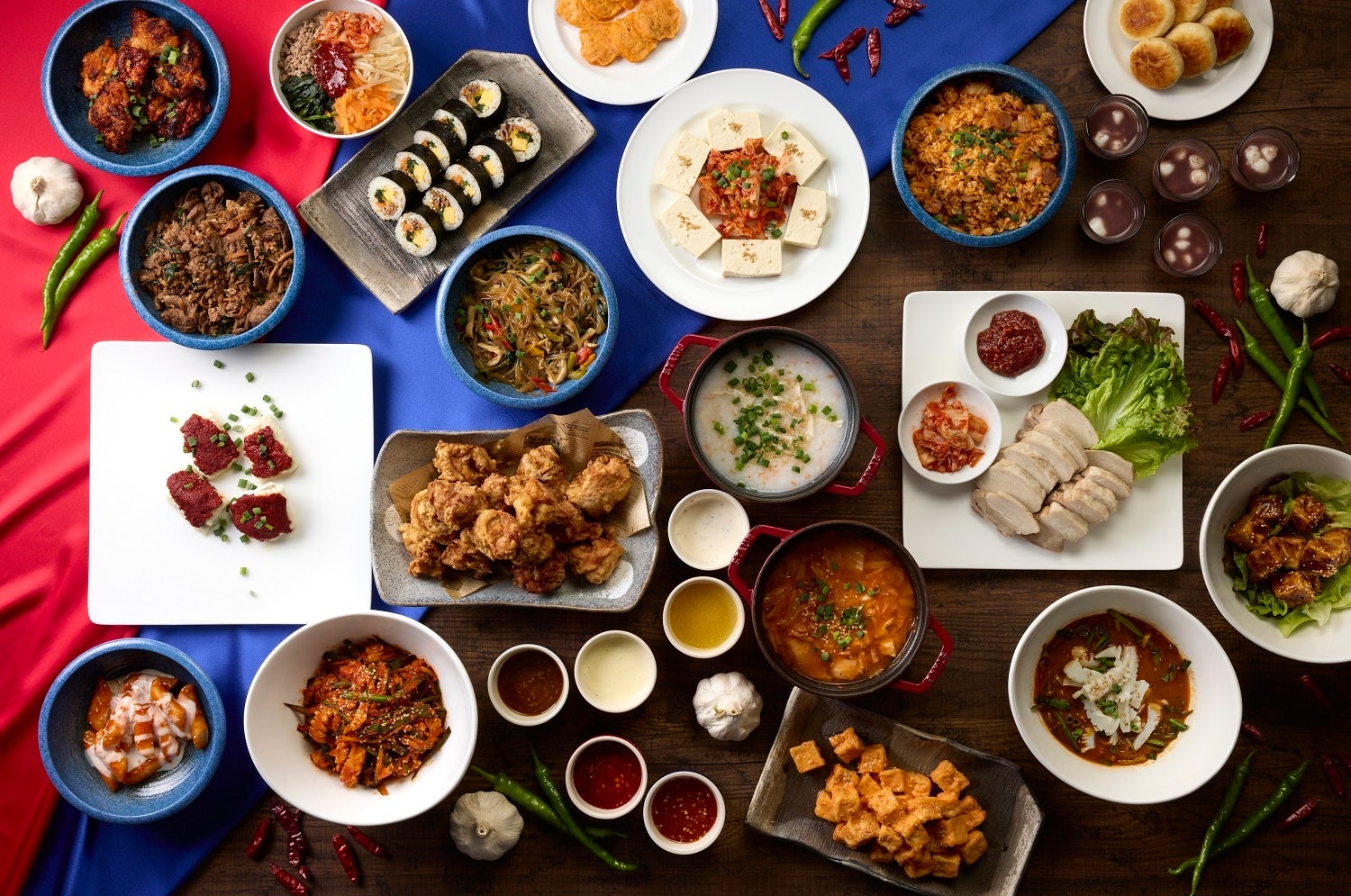 韓国ブッフェイメージ