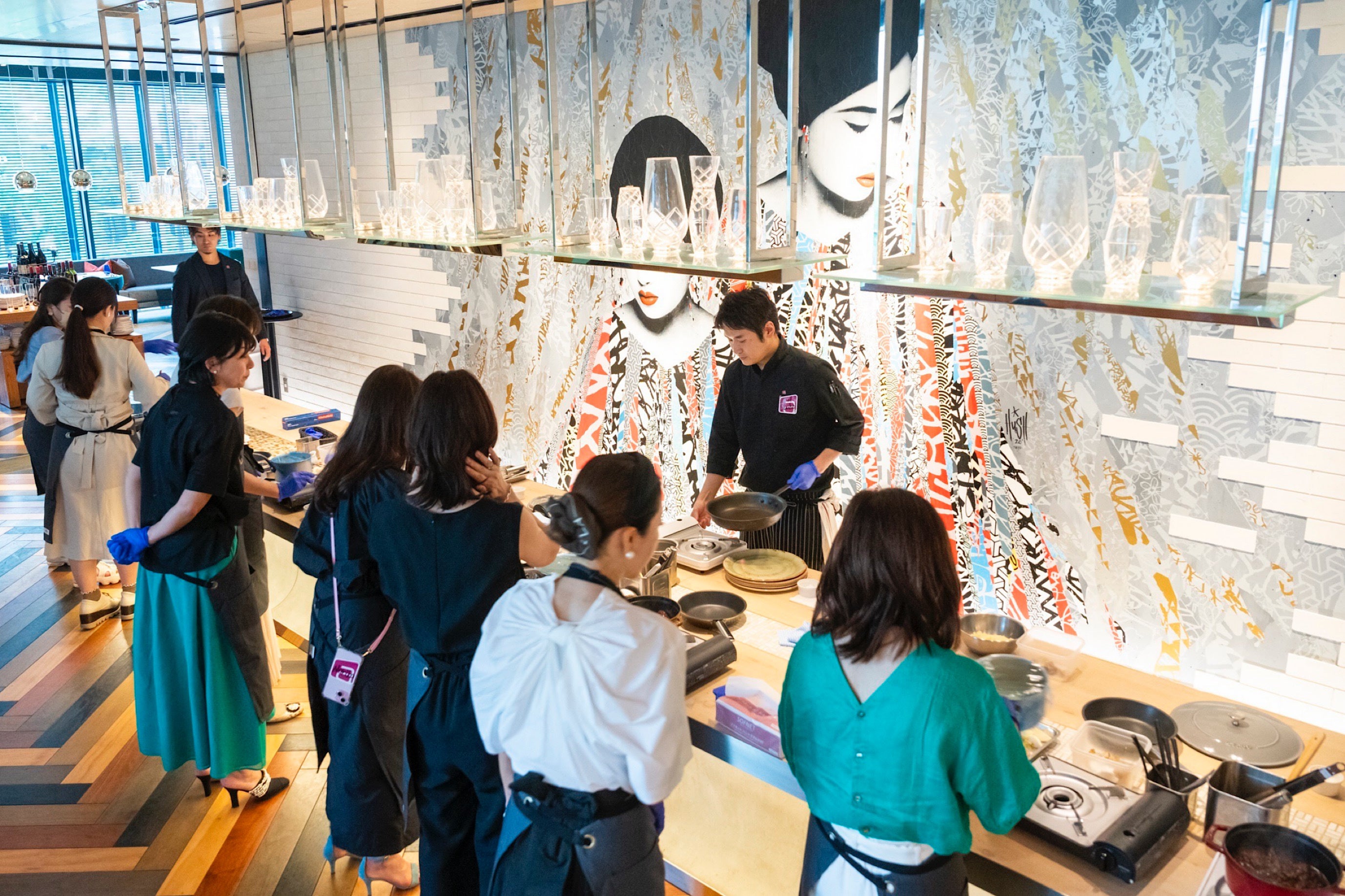 料理教室の様子