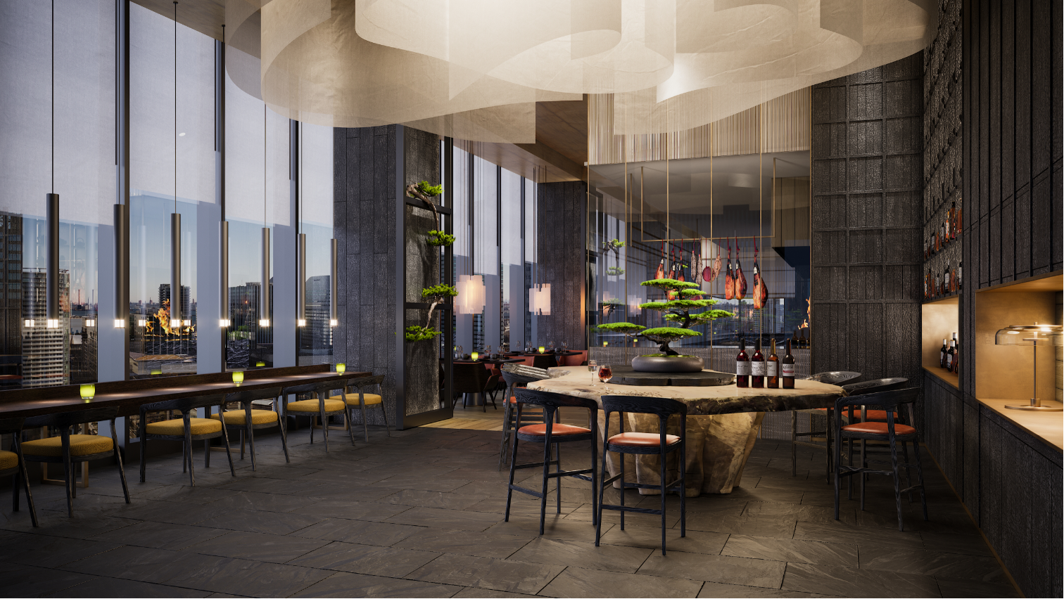 　　　　　　　　　　　　グリルレストラン「アイアンベイ」 内観イメージ