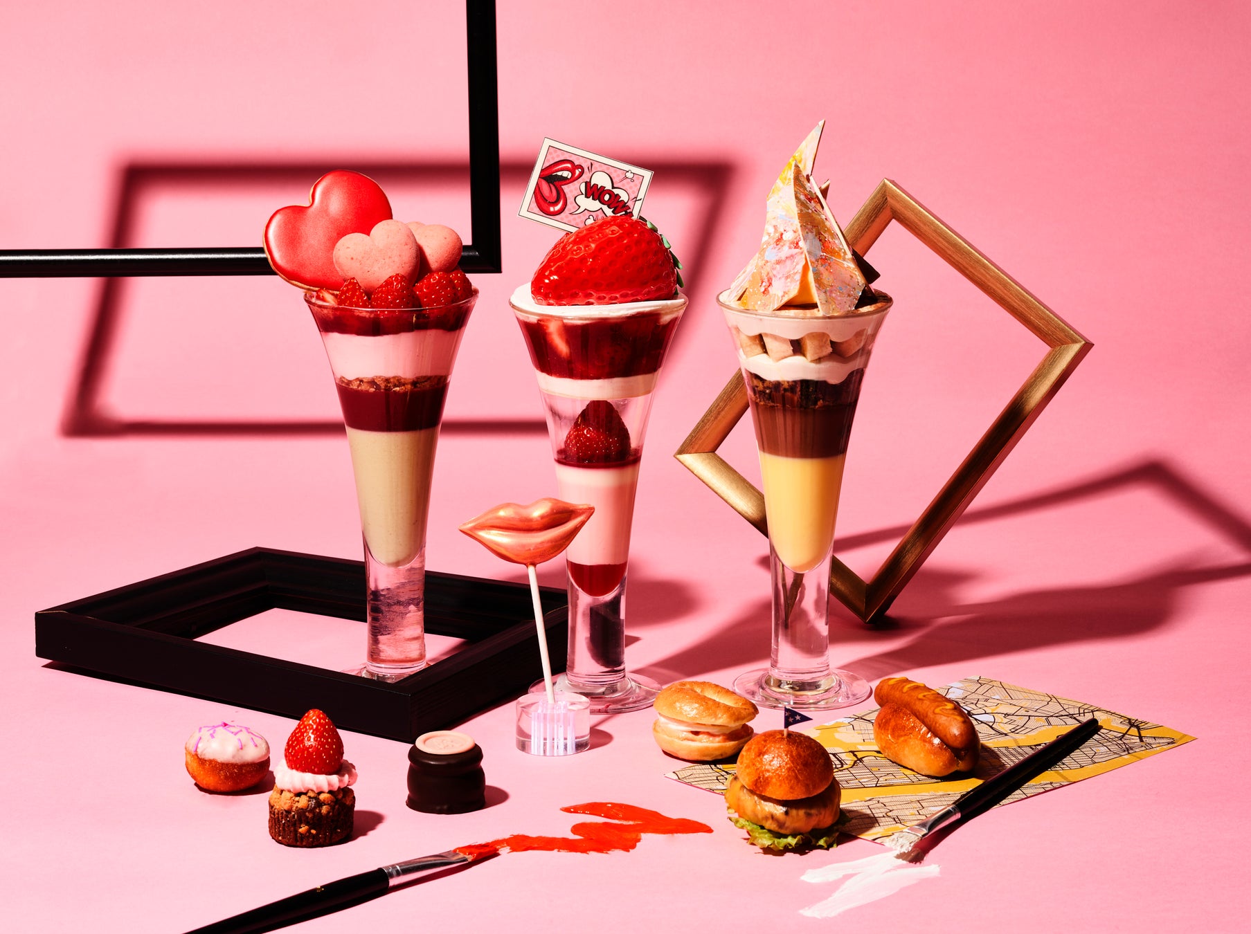 ストロベリーパフェ「ザ・ニューヨーク・ギャラリー」