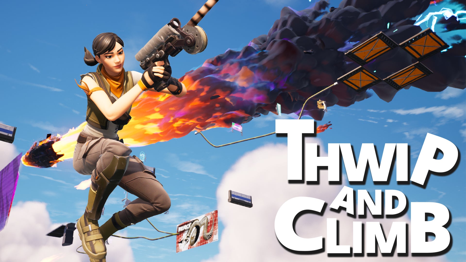 新作ゲーム『Thwip&Climb』、フォートナイト内で究極の挑戦が待つ! 新作ゲーム『Thwip&Climb』、フォートナイト内で究極の挑戦が待つ!