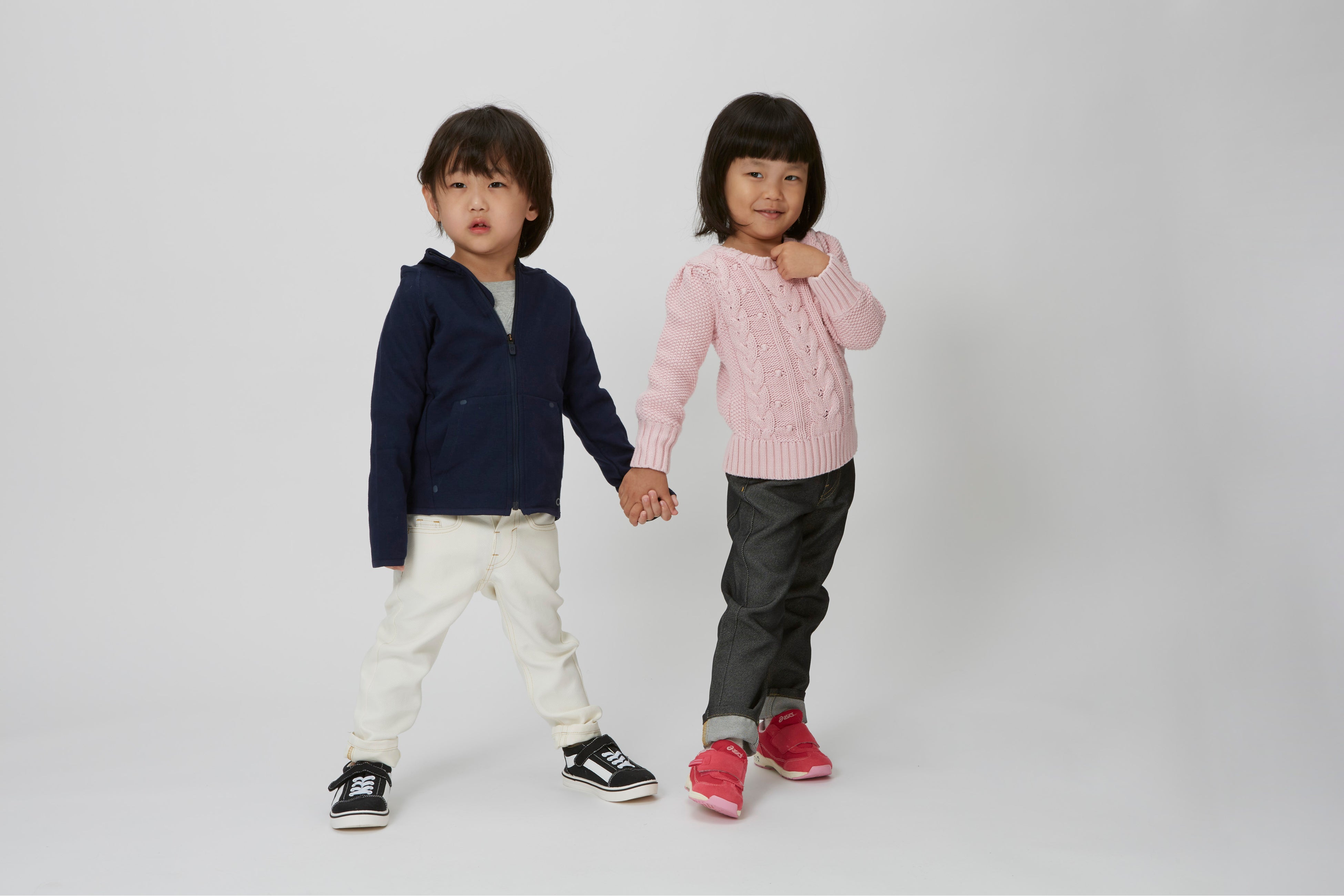 対象年齢：３歳以上｜サイズ：90〜140までの6種類｜カラー ：インディゴブルー、ブラック、ホワイト